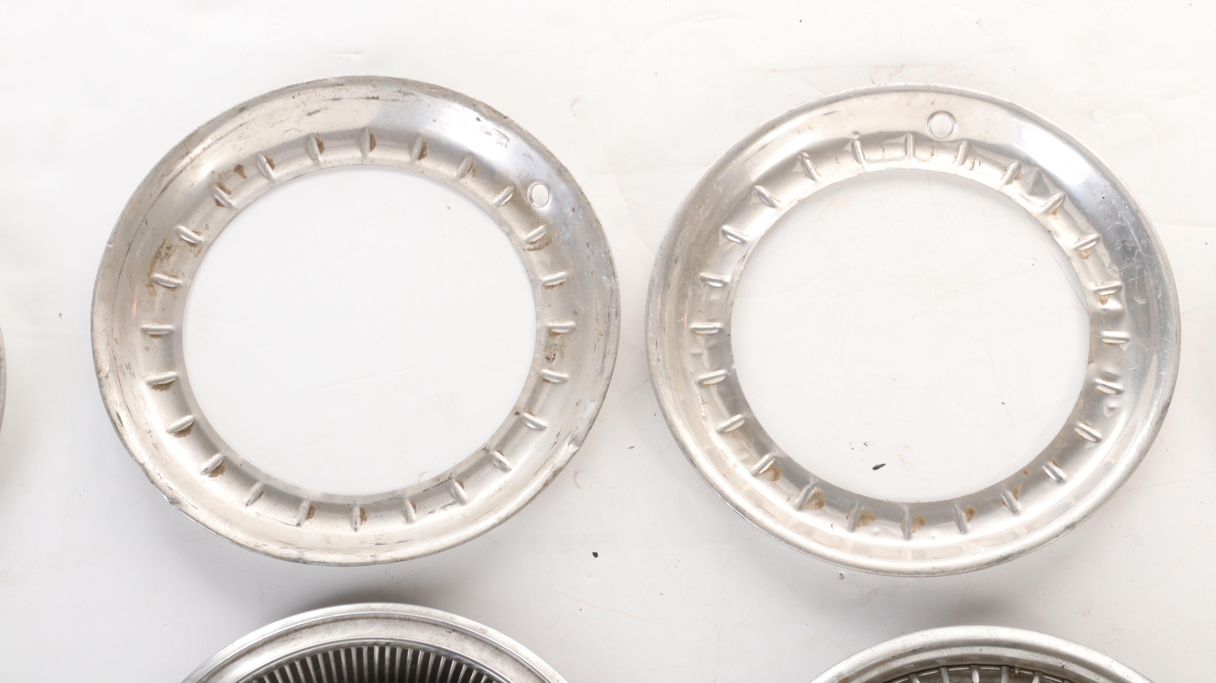 Studebaker, Buick, More Chrome Trim Rings and Wheel Covers, 20th Century