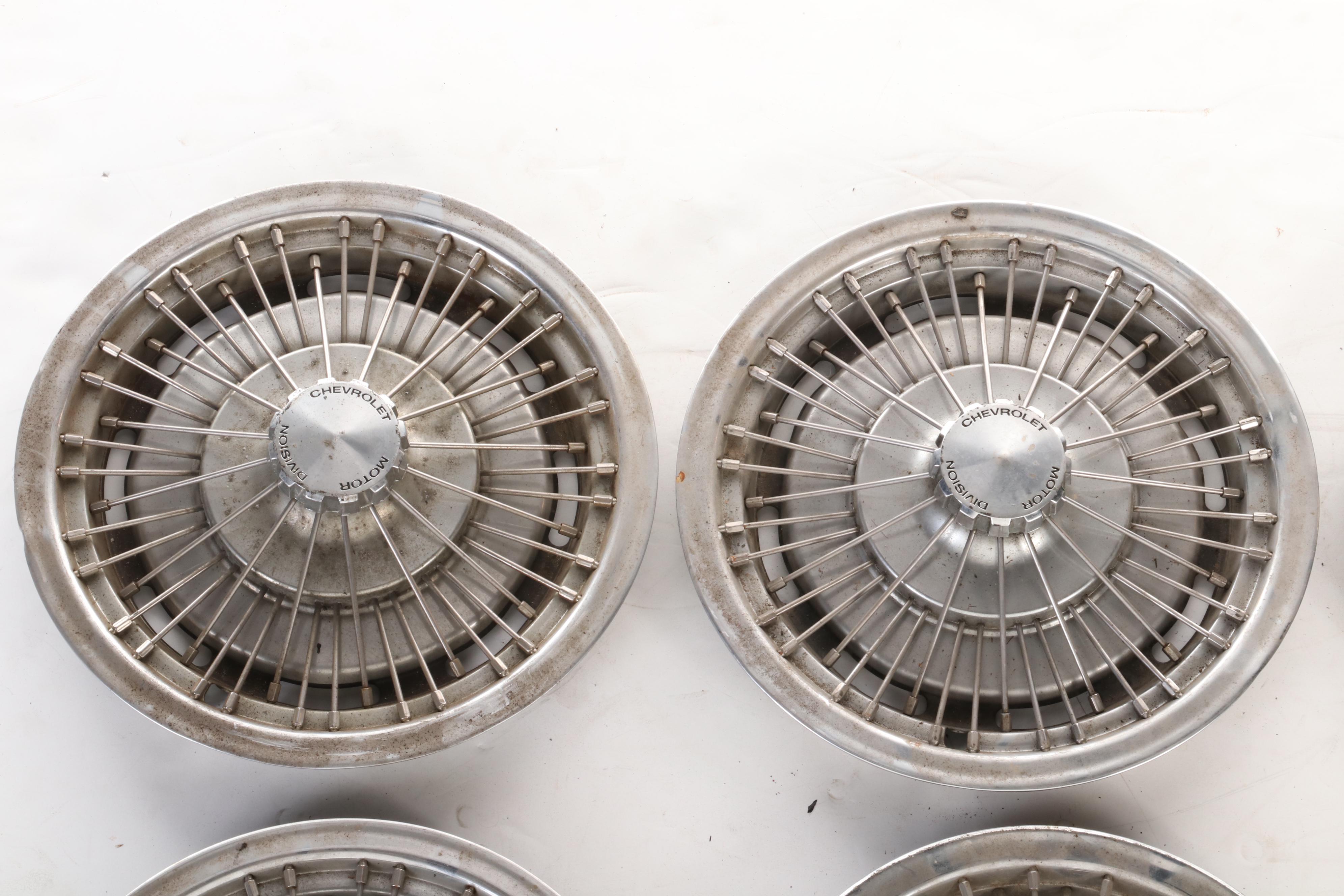 Chevrolet Chrome Spoke Wheel Covers