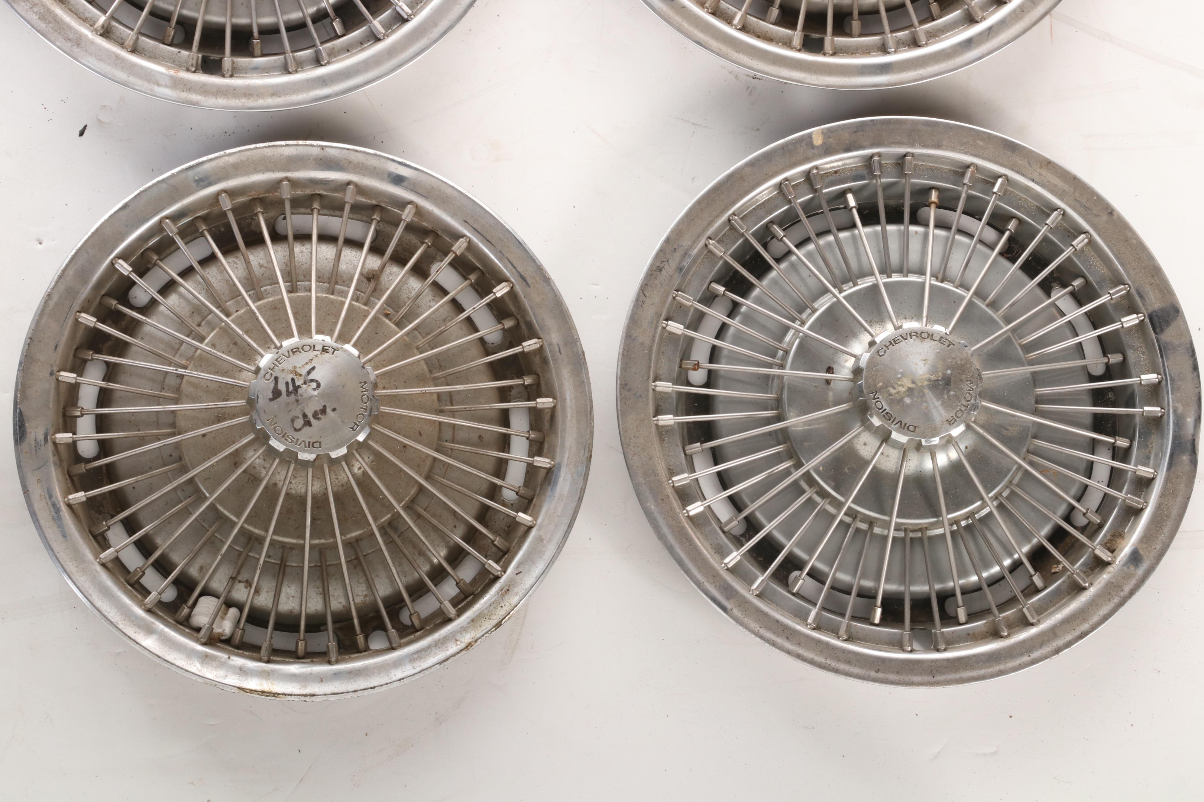 Chevrolet Chrome Spoke Wheel Covers