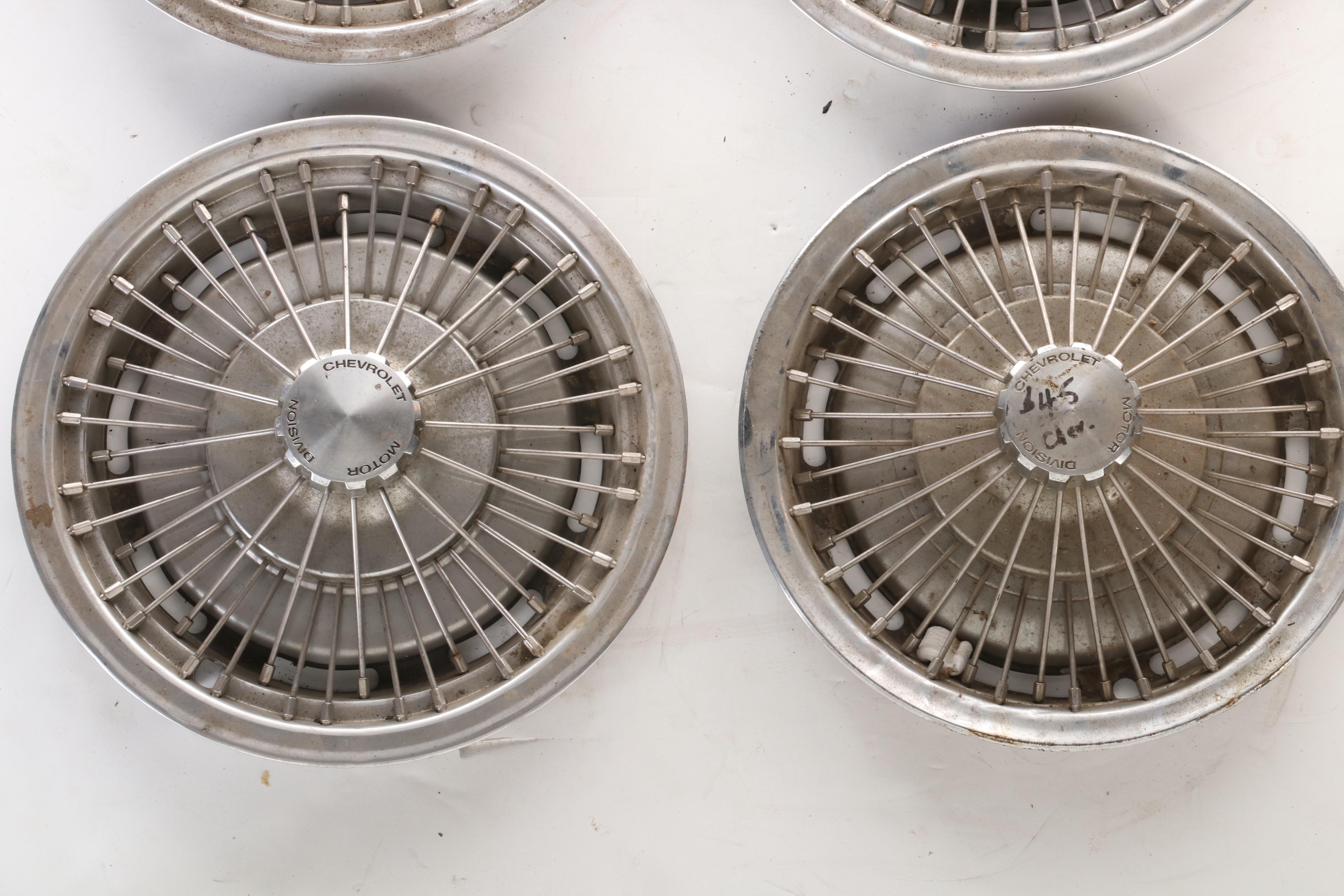 Chevrolet Chrome Spoke Wheel Covers