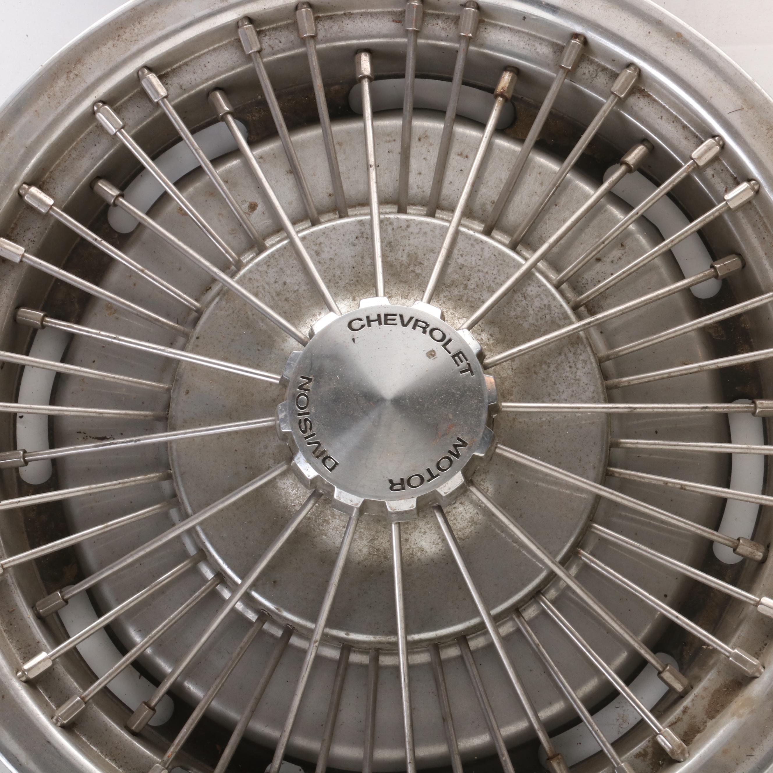 Chevrolet Chrome Spoke Wheel Covers