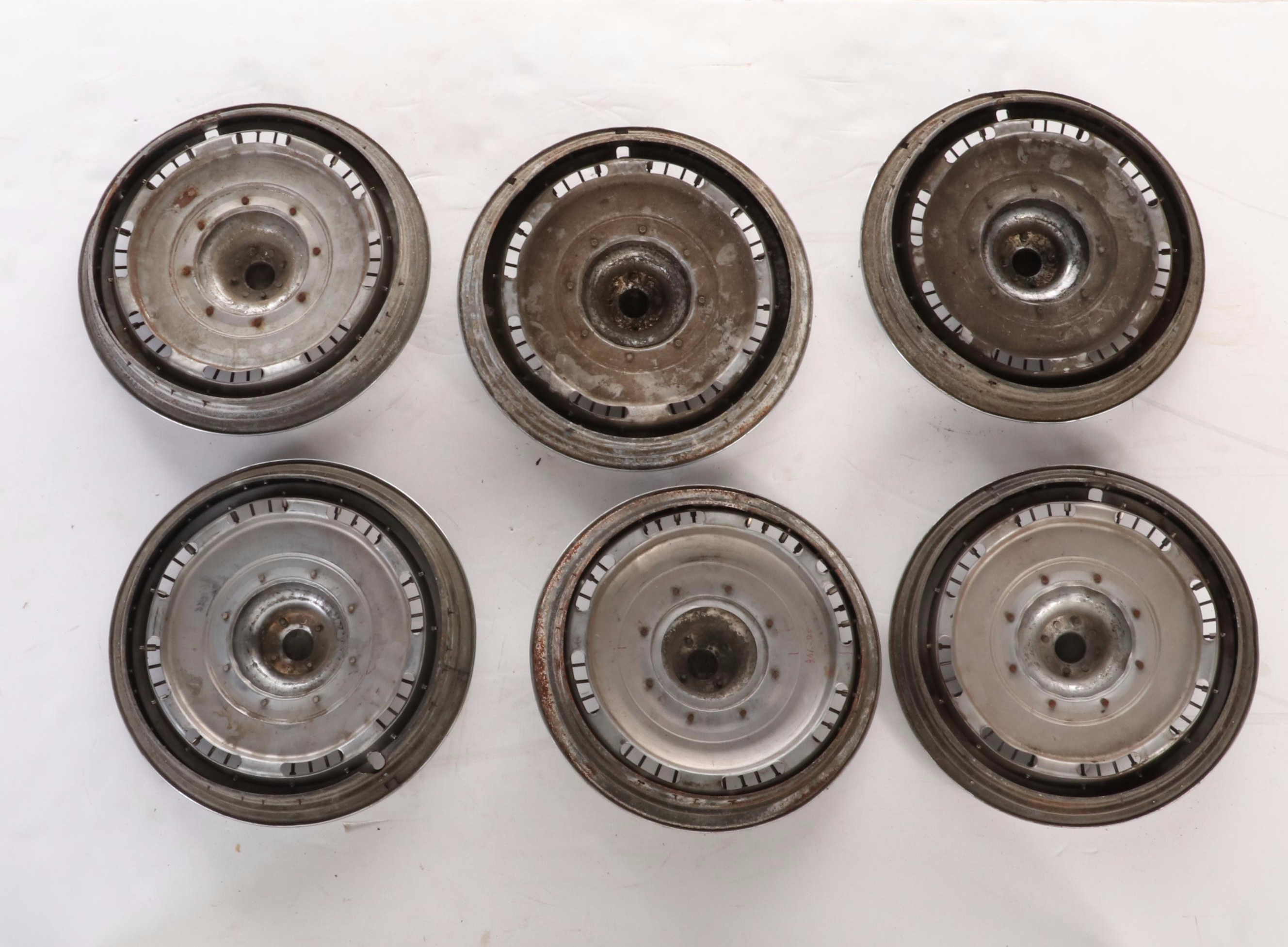 Chevrolet Chrome Spoke Wheel Covers