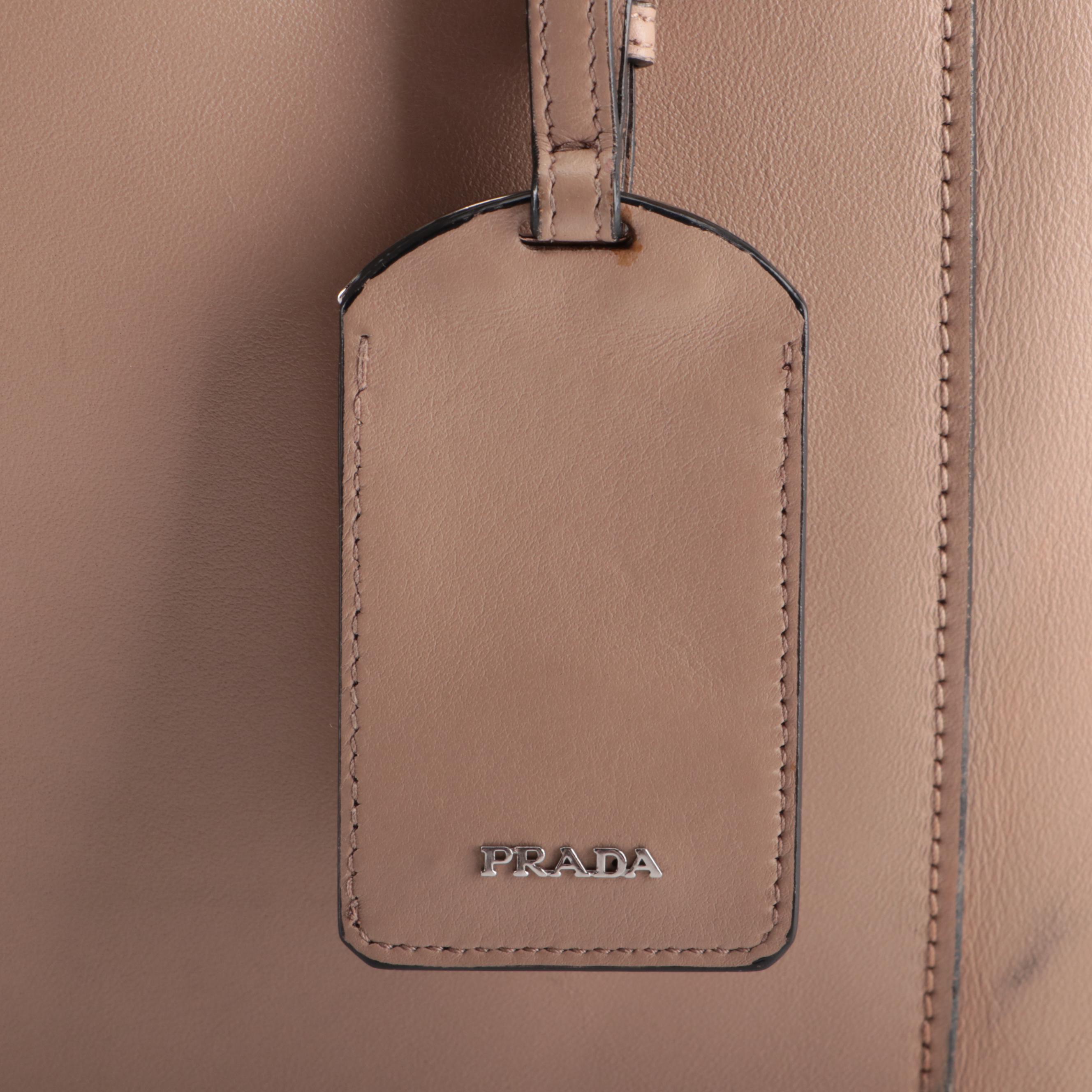 Prada Leather Tote Bag