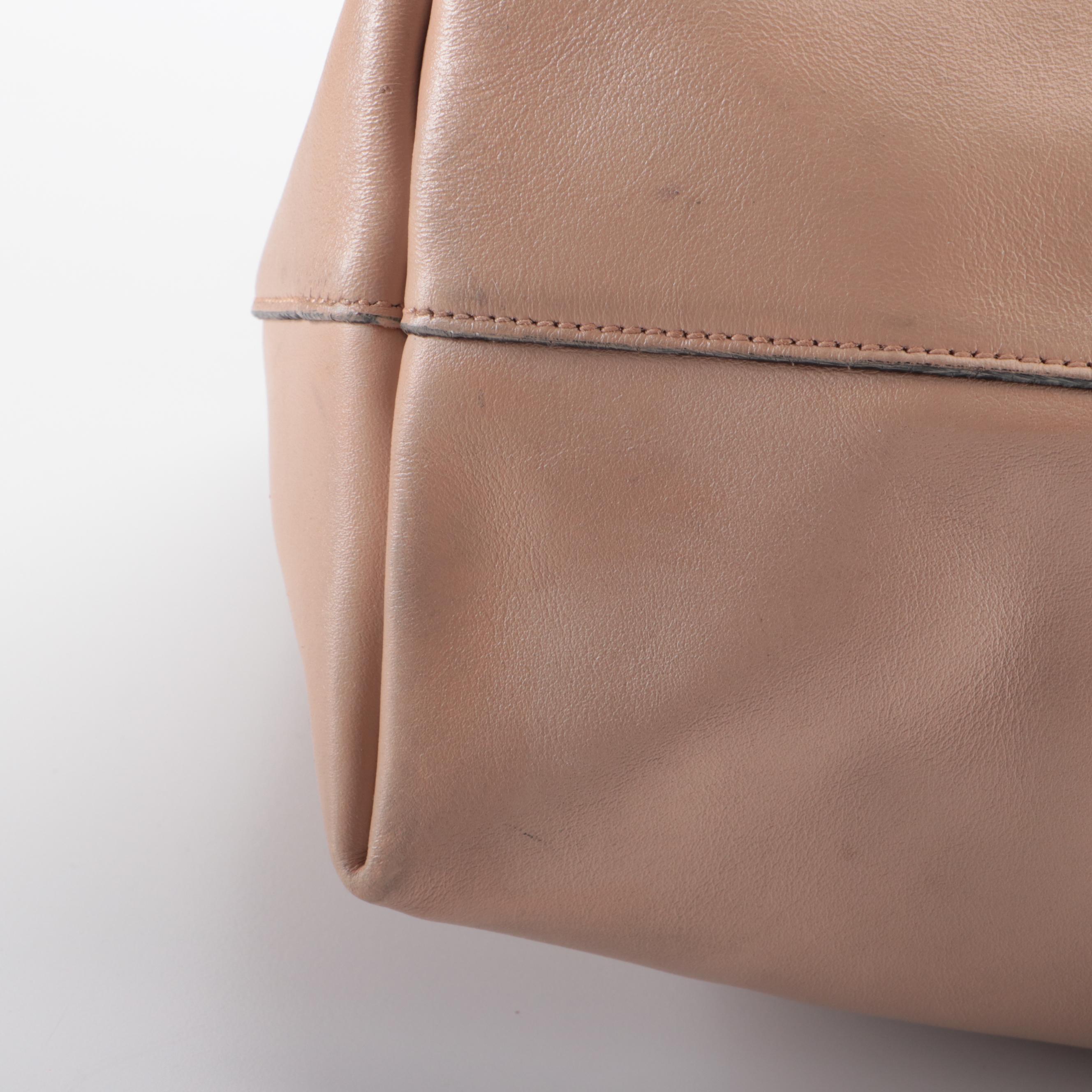 Prada Leather Tote Bag