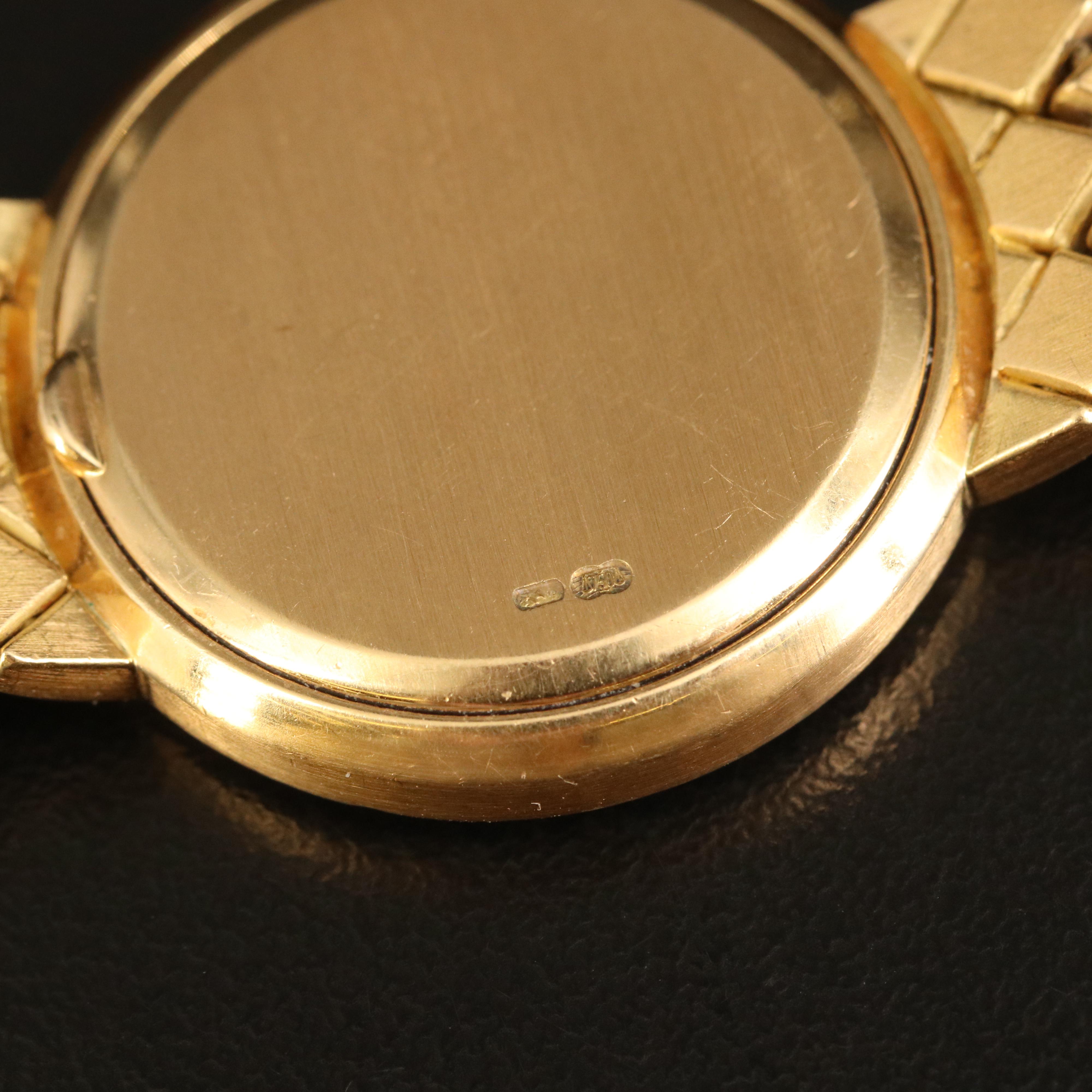 Patek Philippe 18K and 1.00 CTW Diamond Calatrava Quartz Watch