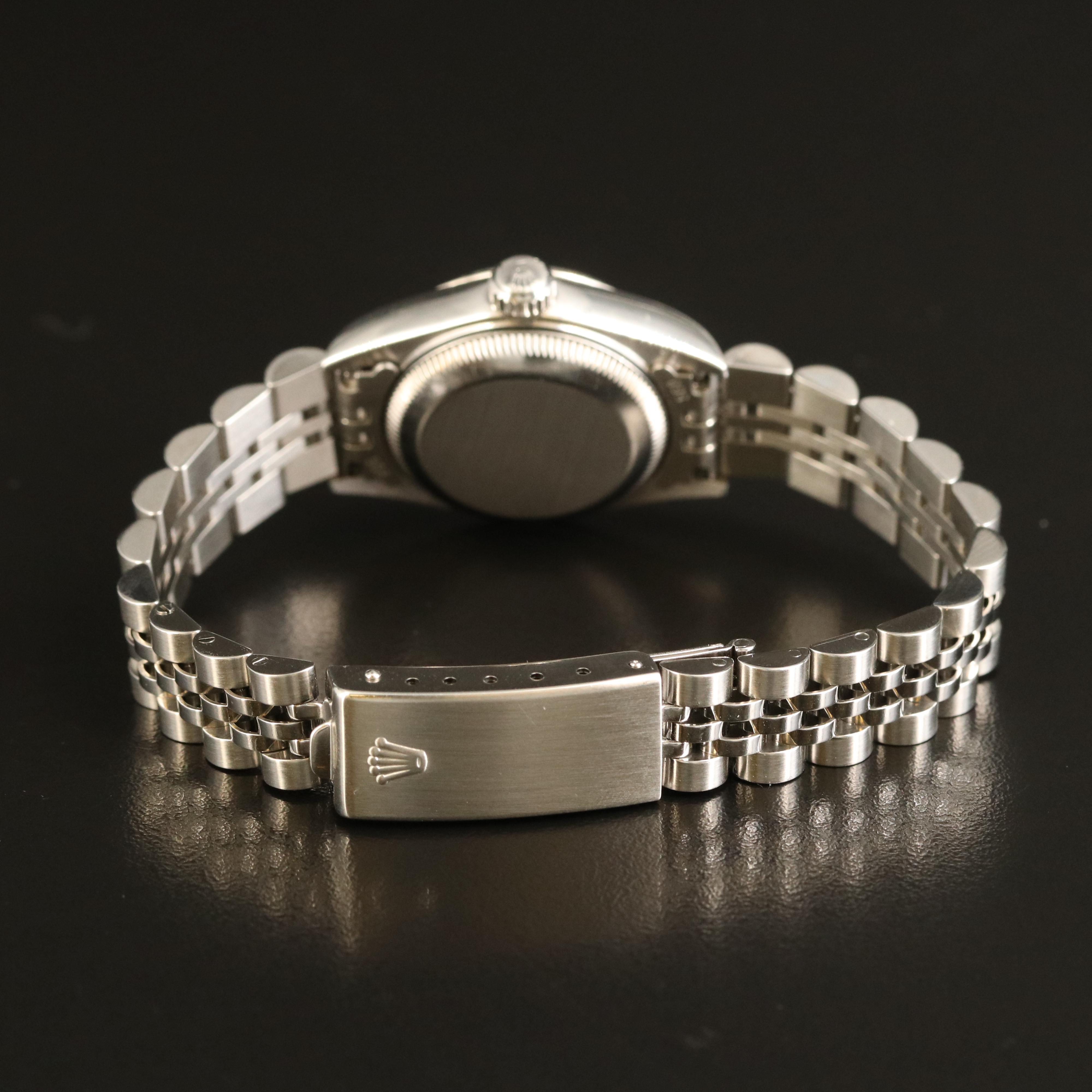 1995 Rolex Datejust Mother-of-Pearl and Diamond Dial Watch