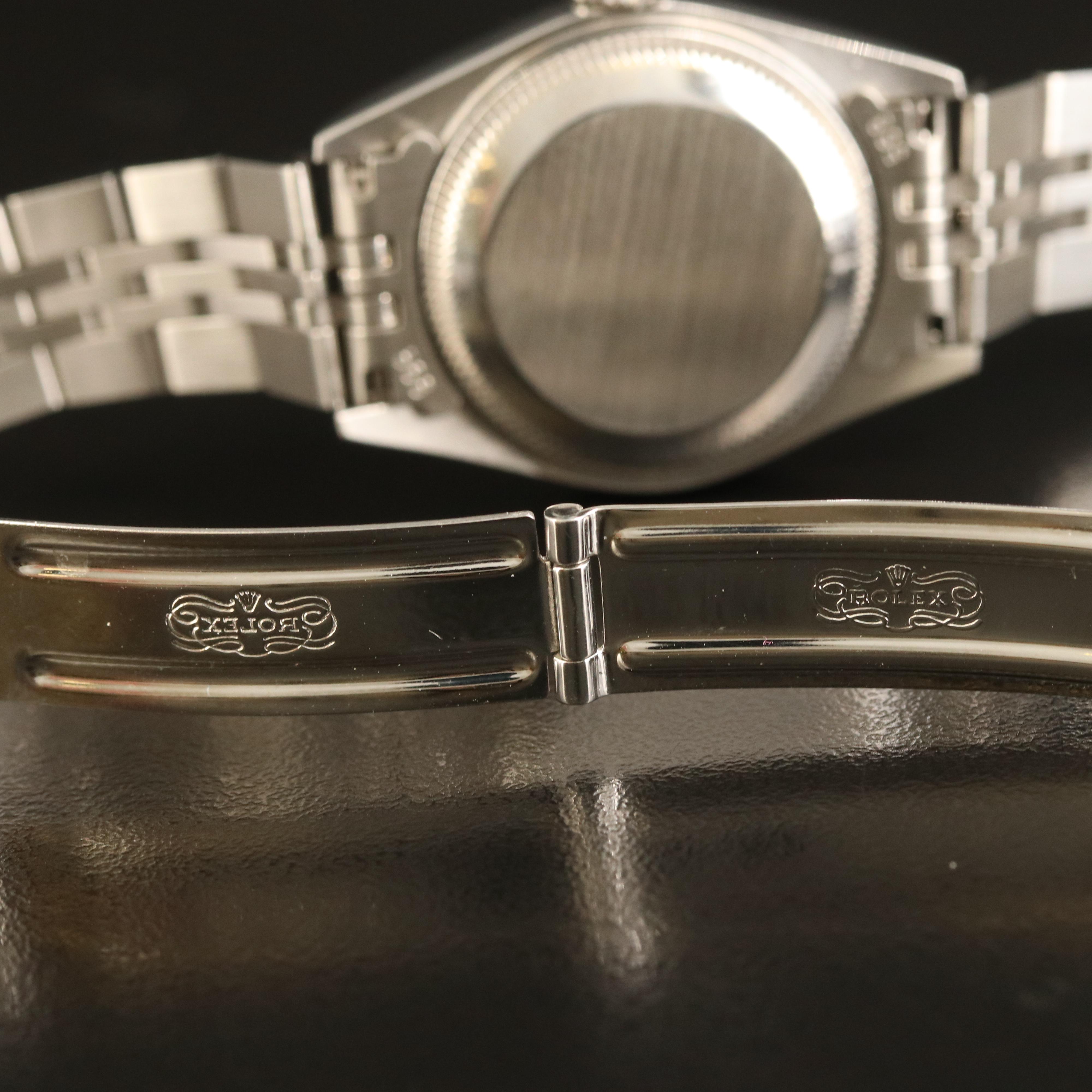 1995 Rolex Datejust Mother-of-Pearl and Diamond Dial Watch