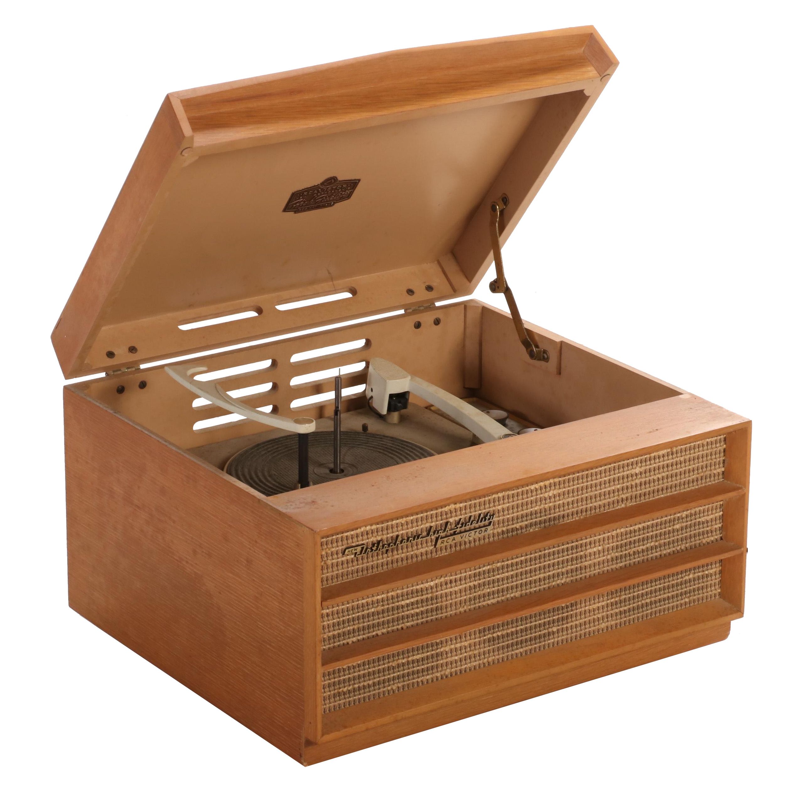 RCA Victor Orphonic High Fidelity Record Player, Vintage