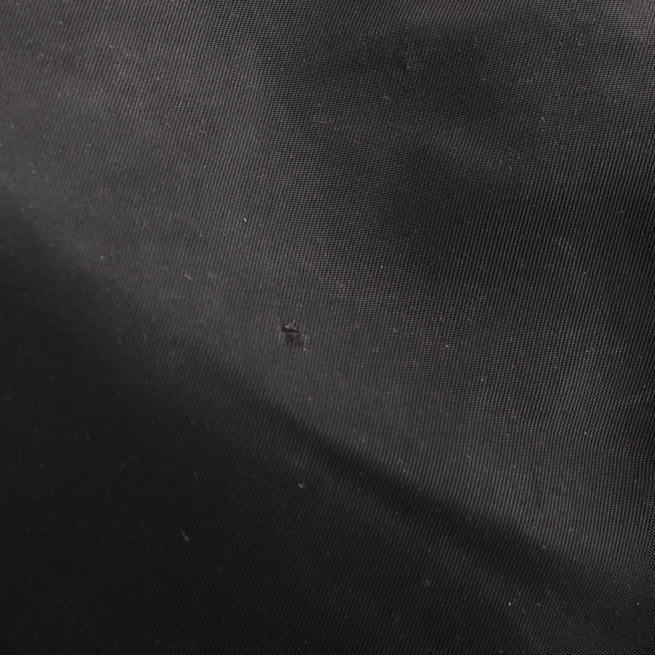 Prada Drawstring Rucksack Backpack in Black Nylon and Canvas