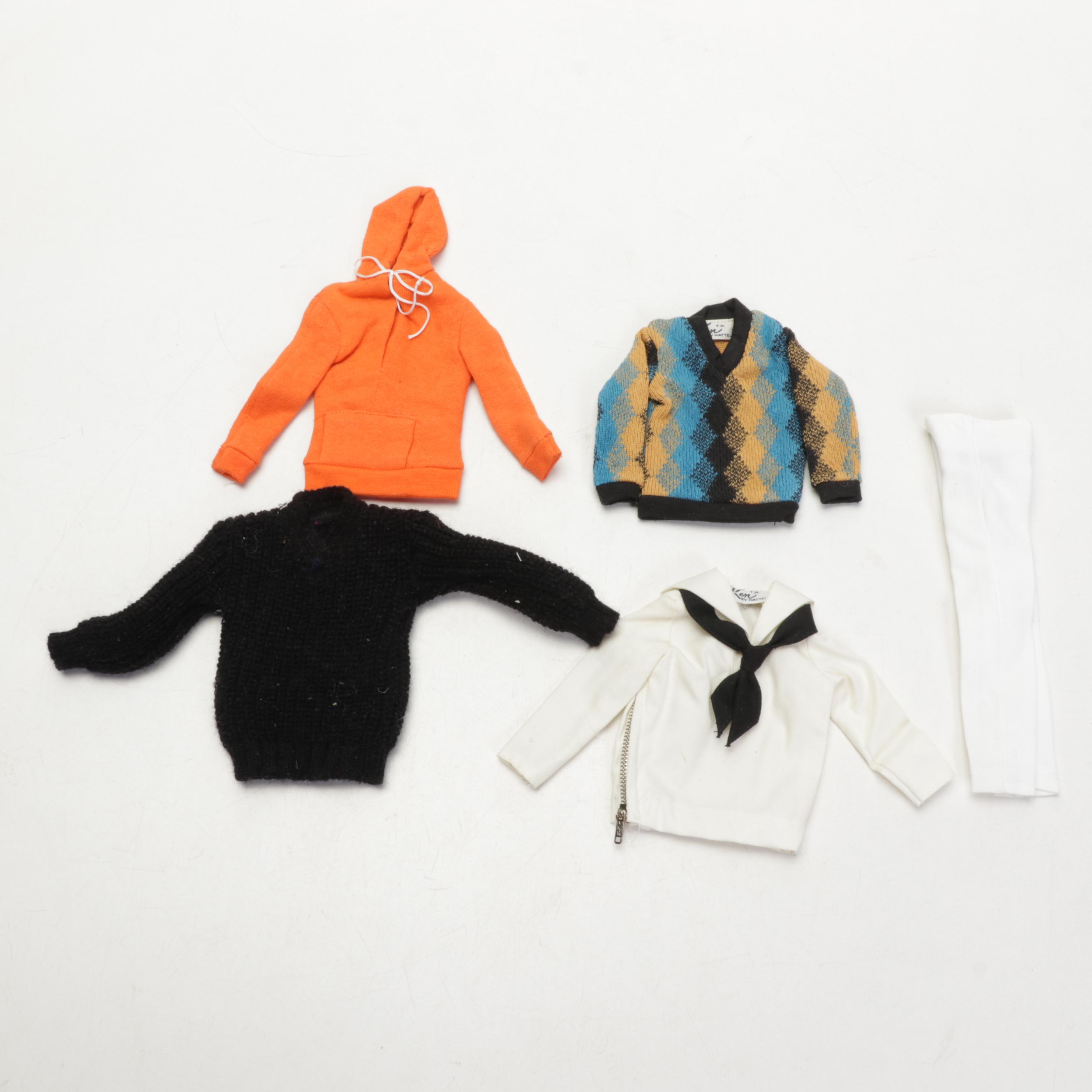 Mattel Barbie "Cinderella" and Ken "Prince" with Ken Clothing and Accessories