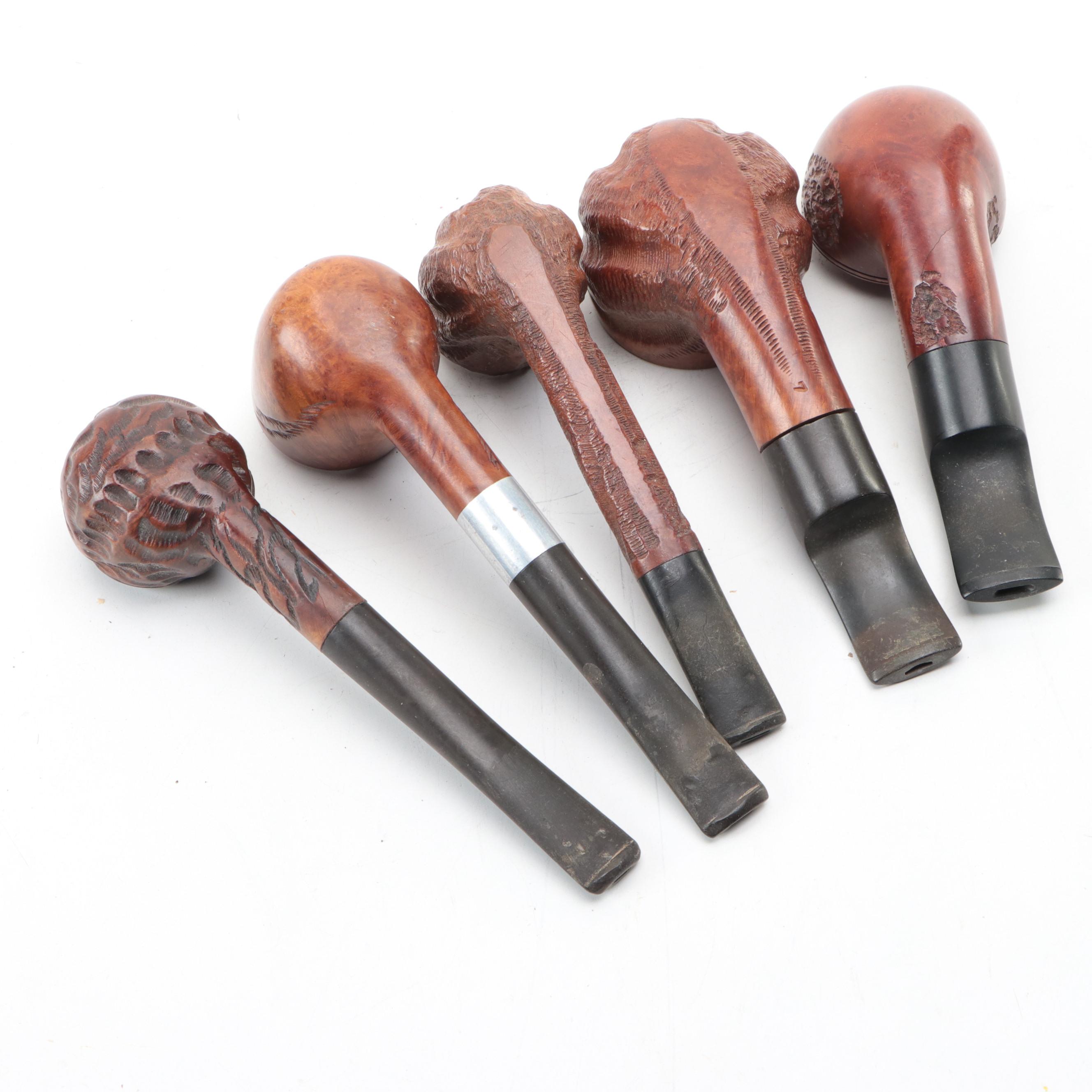 Danco, Custombilt, Coventry, Moore Mark and Other Briar Tobacco Pipes