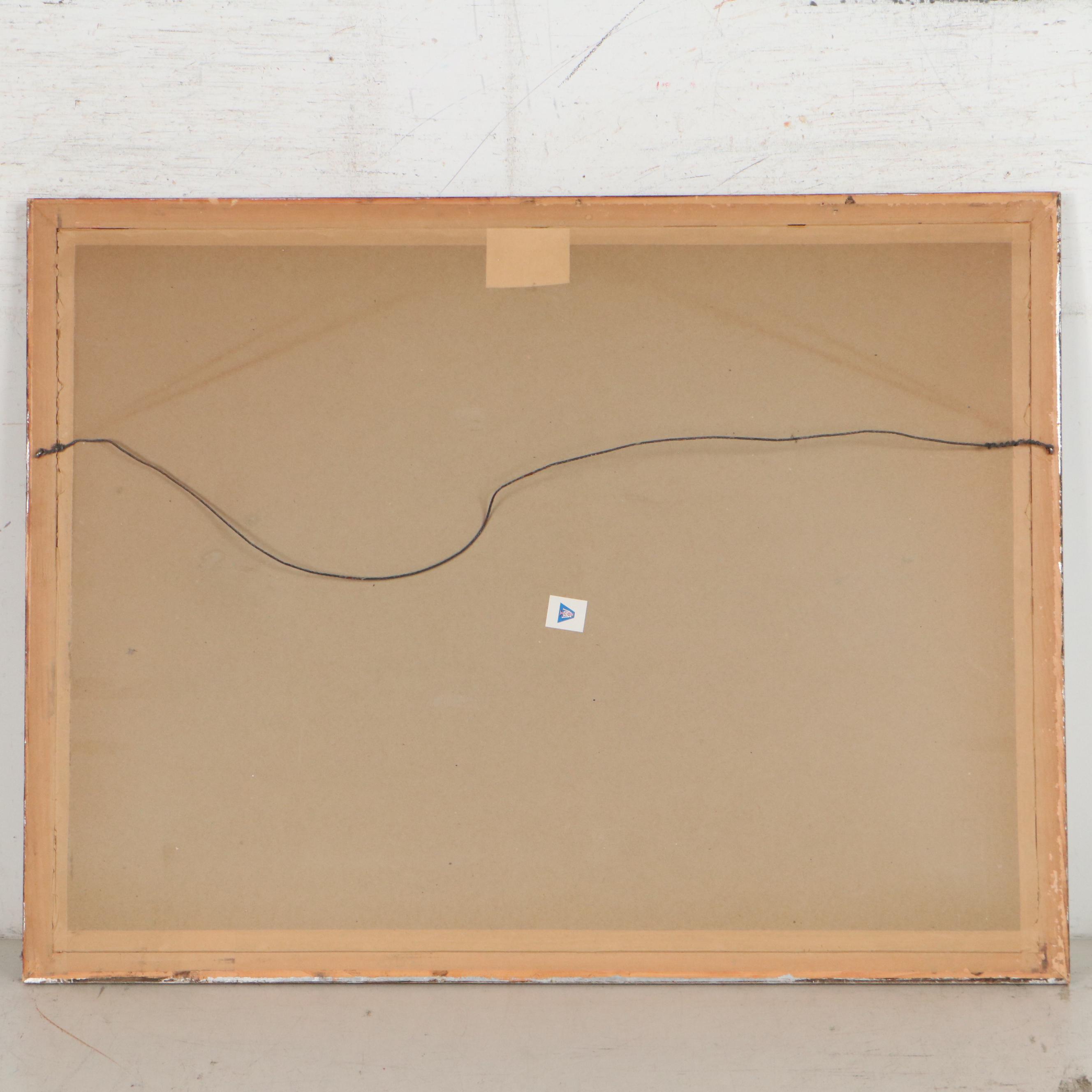 Lithograph After Giovanni Battista Piranesi of Castle, Mid to Late 20th Century