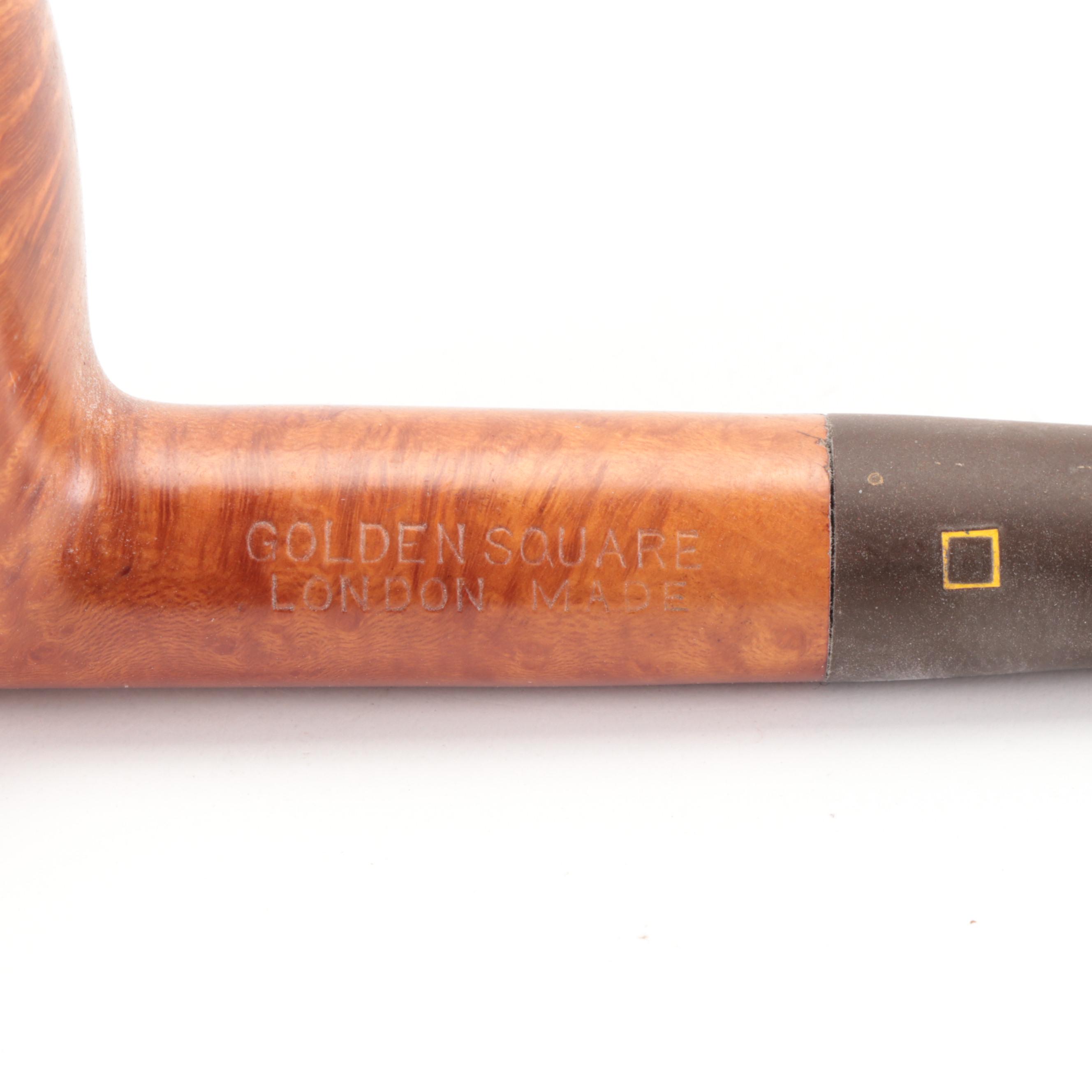 Marxman, Supermaster, Alberson and Other Briar Tobacco Pipes and Pipe Stand