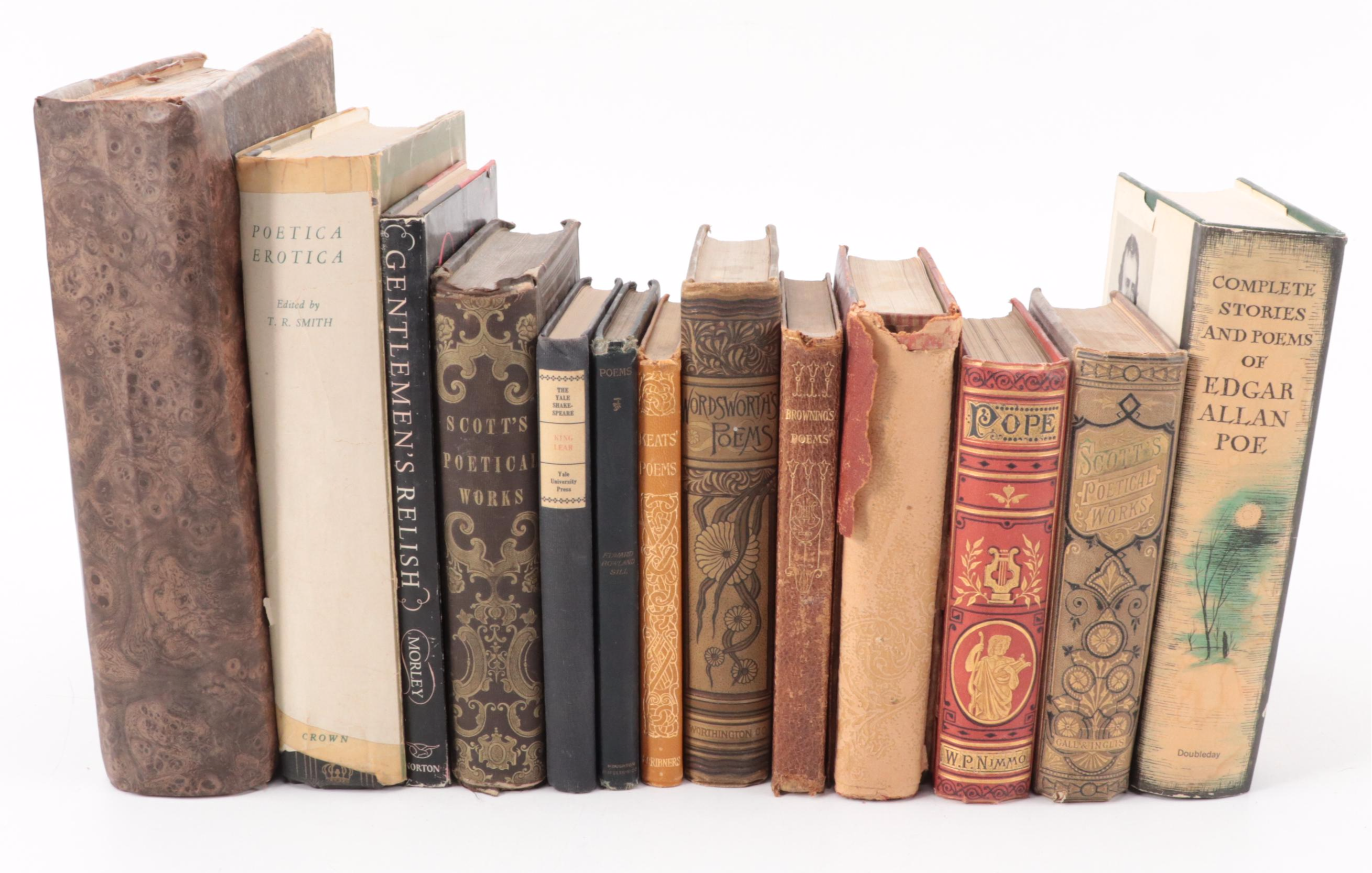 "Complete Stories and Poems of Sir Walter Scott" and More Poetry Books