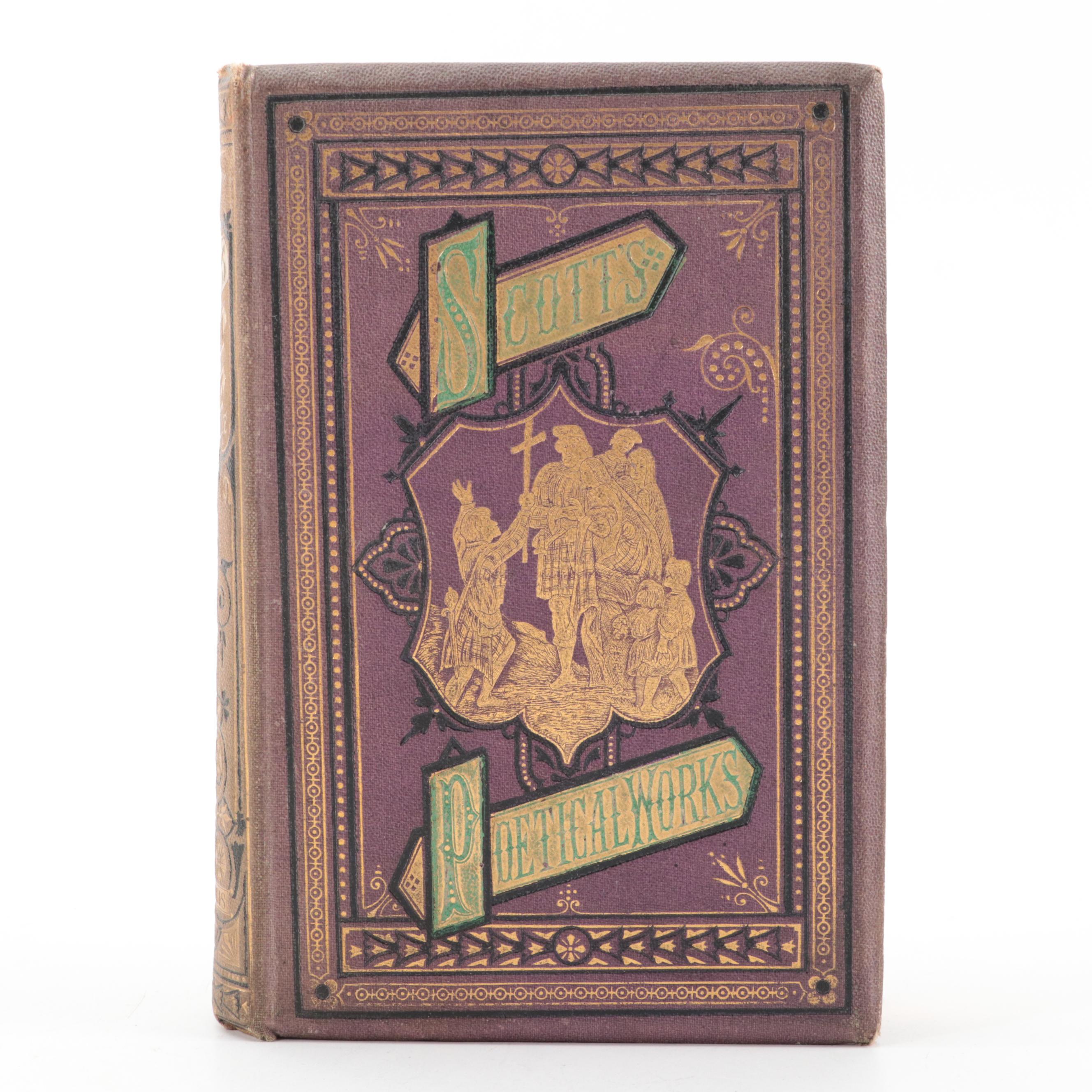 "Complete Stories and Poems of Sir Walter Scott" and More Poetry Books