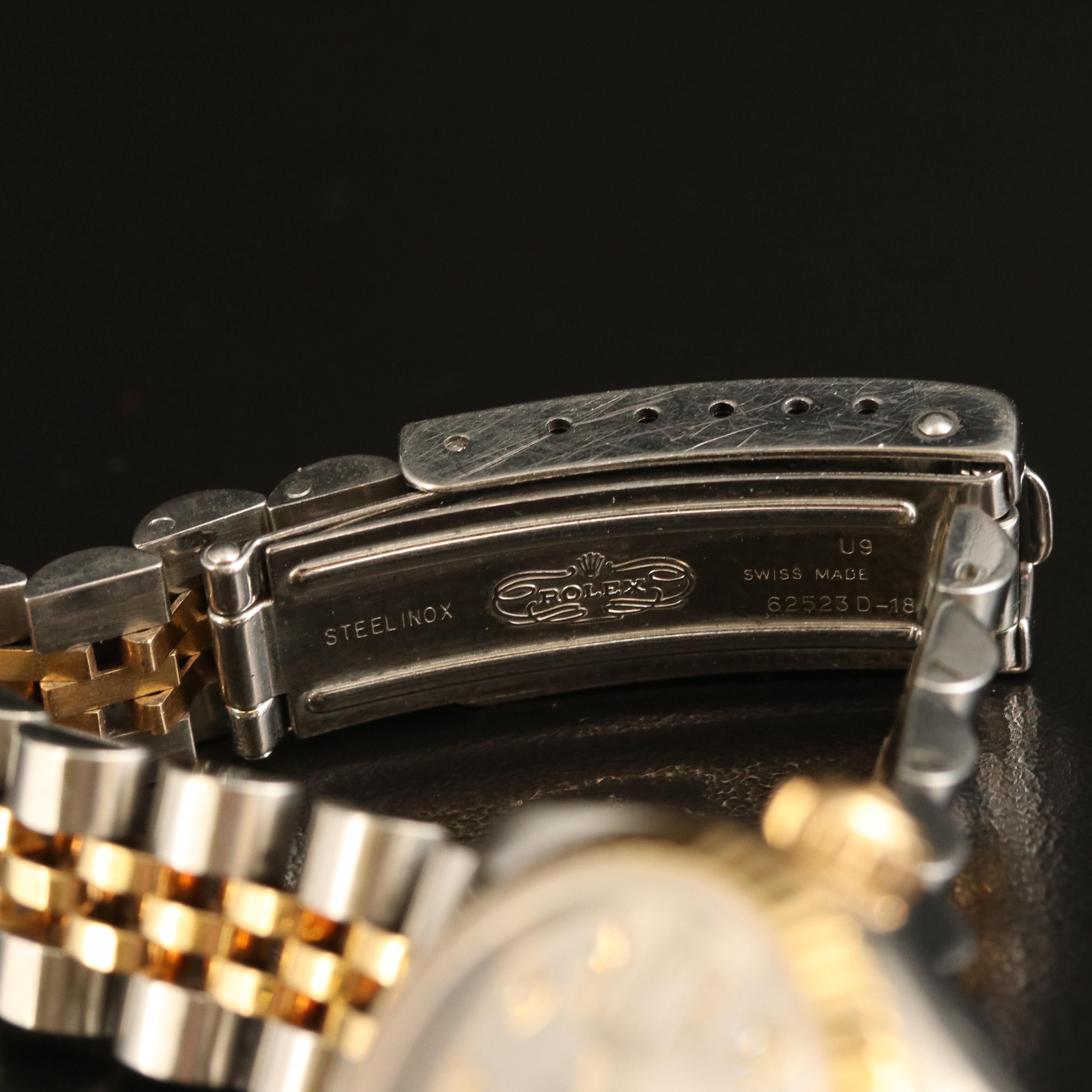 1997 Rolex Serti Diamond Dial Datejust Watch