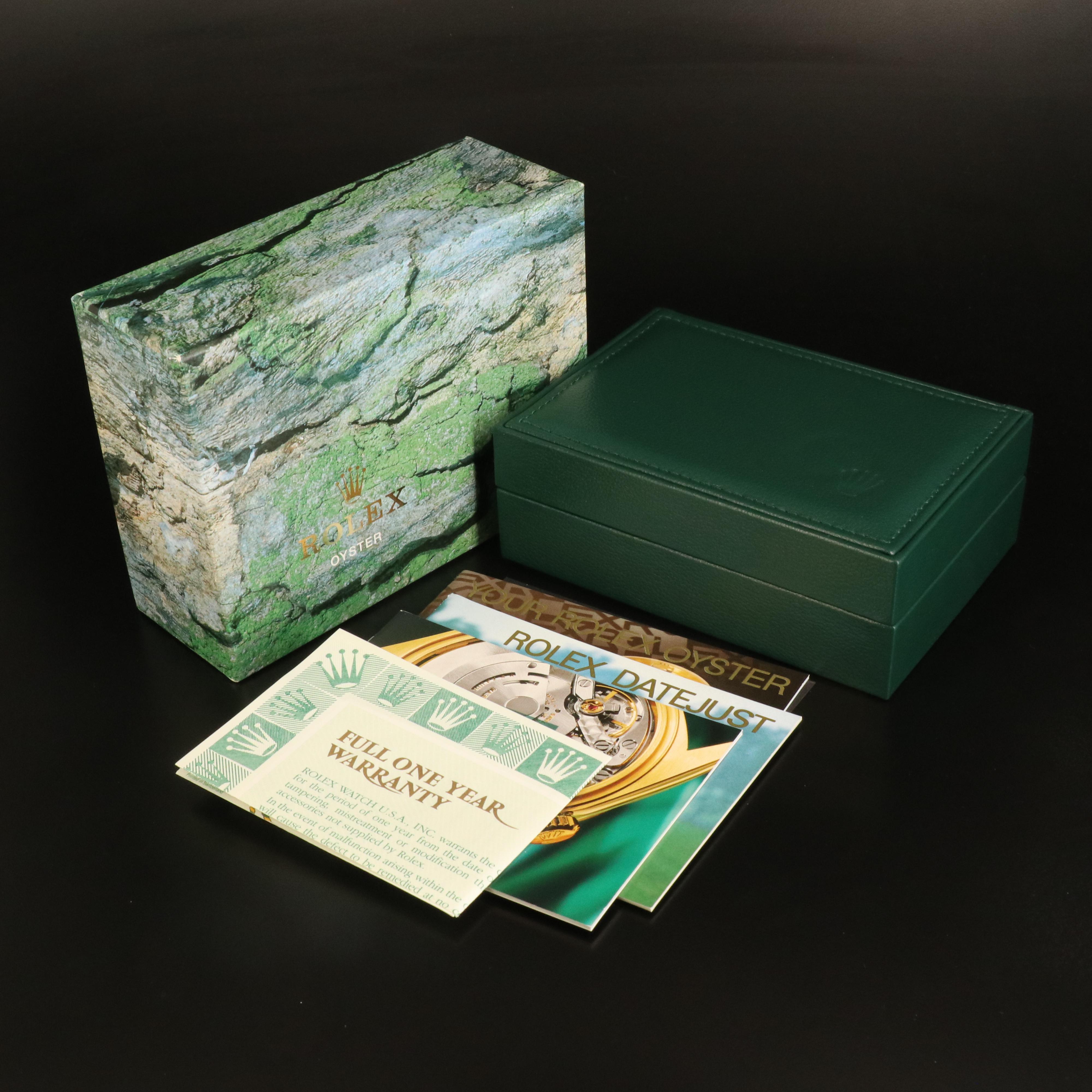 1997 Rolex Serti Diamond Dial Datejust Watch