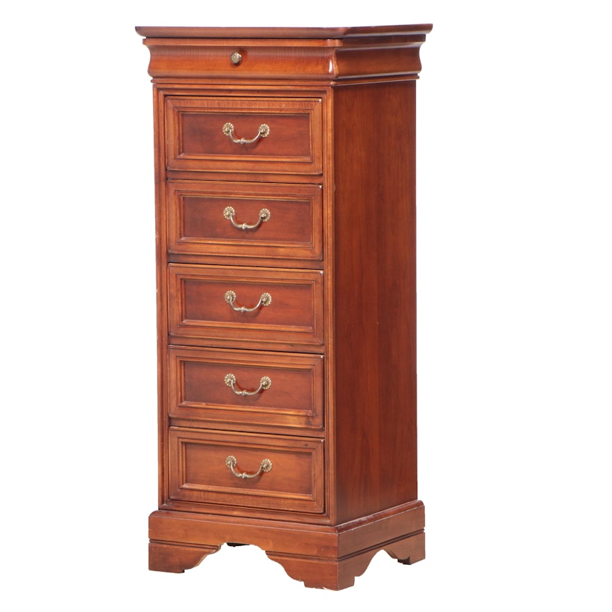 Lexington Furniture "Chez Michelle" Cherrywood-Stained Six-Drawer Lingerie Chest