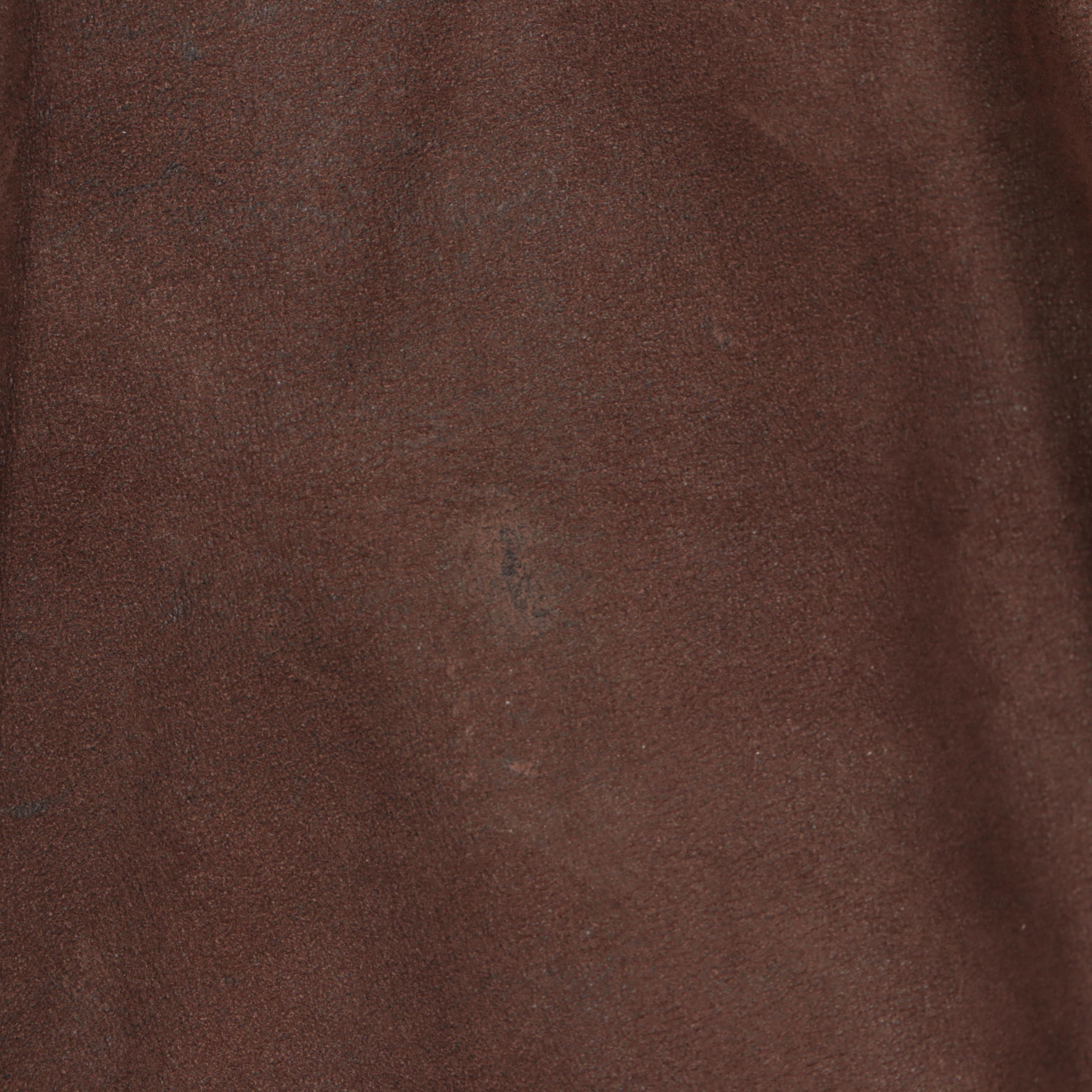 Men's Fabiani Leather Bomber Jacket with Detachable Sheepskin Collar