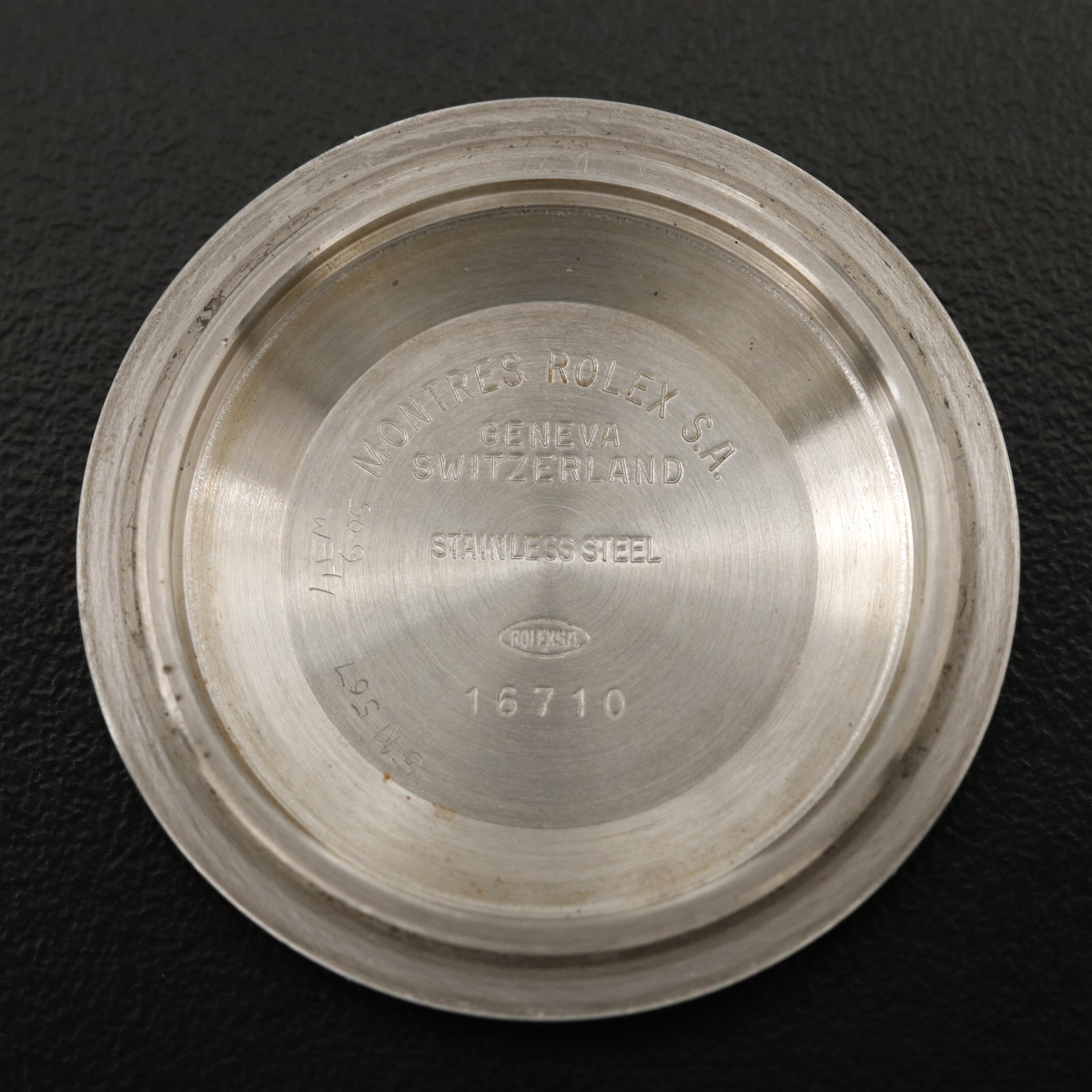 1991 Rolex GMT Master II 18K and Stainless Steel Watch