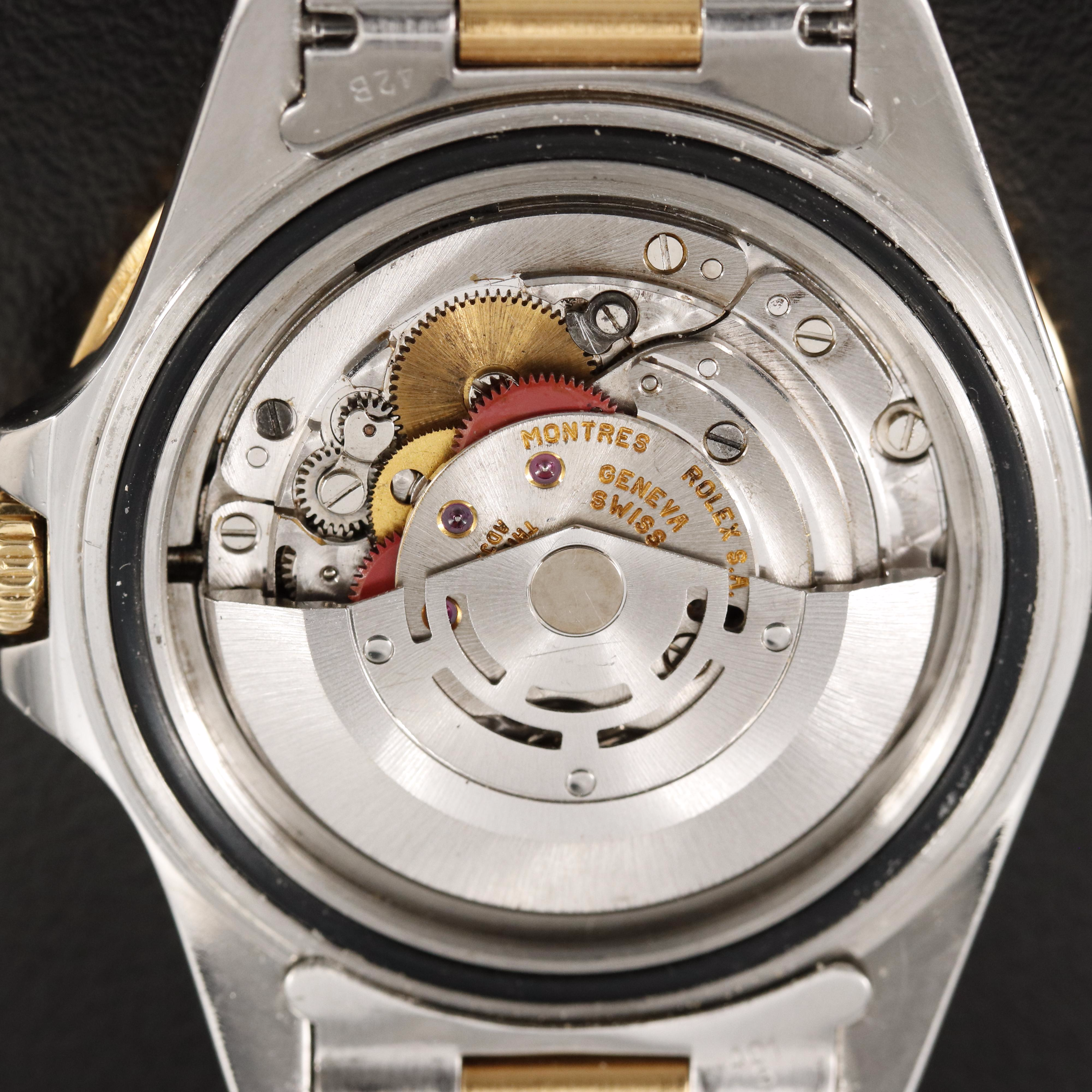 1991 Rolex GMT Master II 18K and Stainless Steel Watch