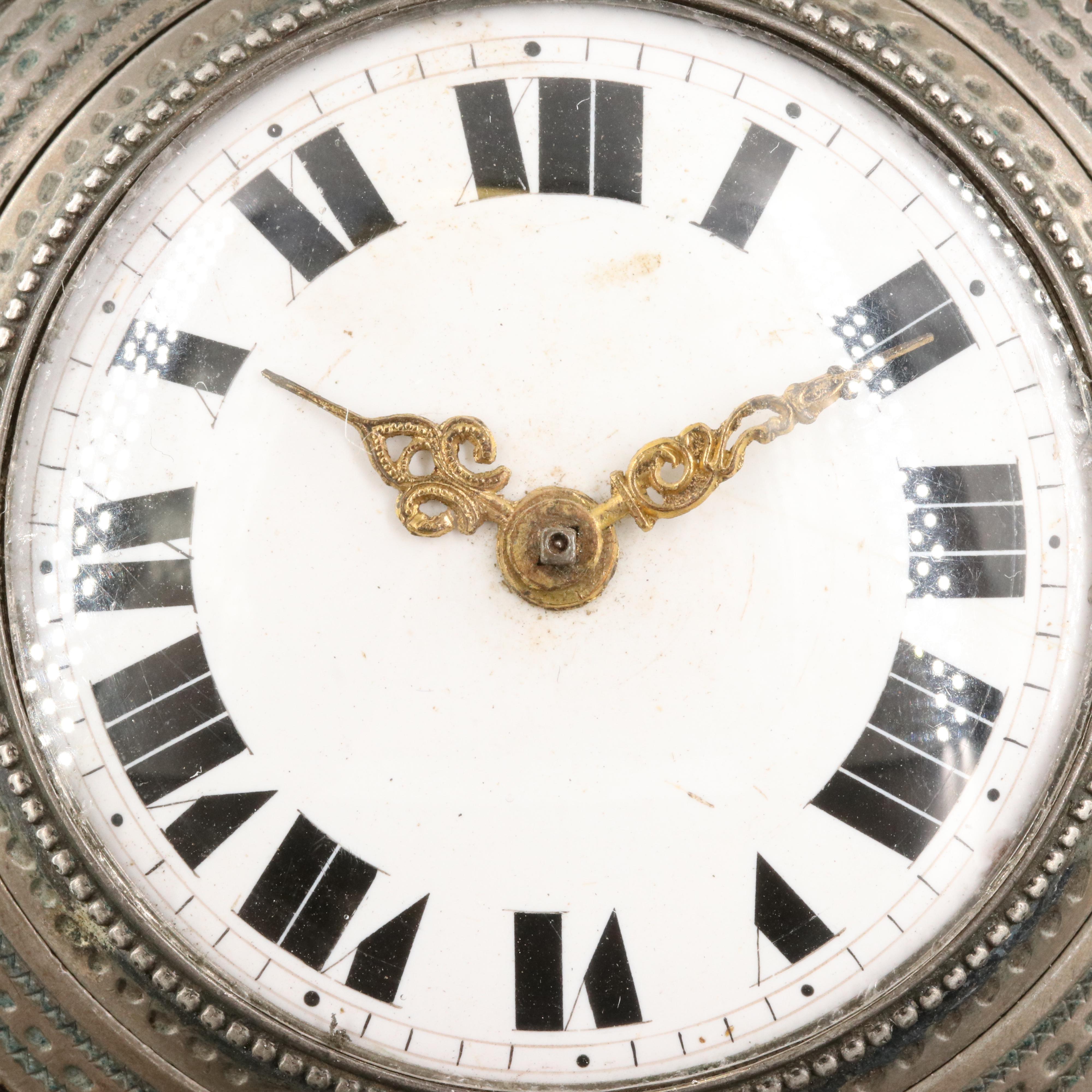 Antique X. Schwer, Salzburg Tortoise Shell Case Pocket Watch