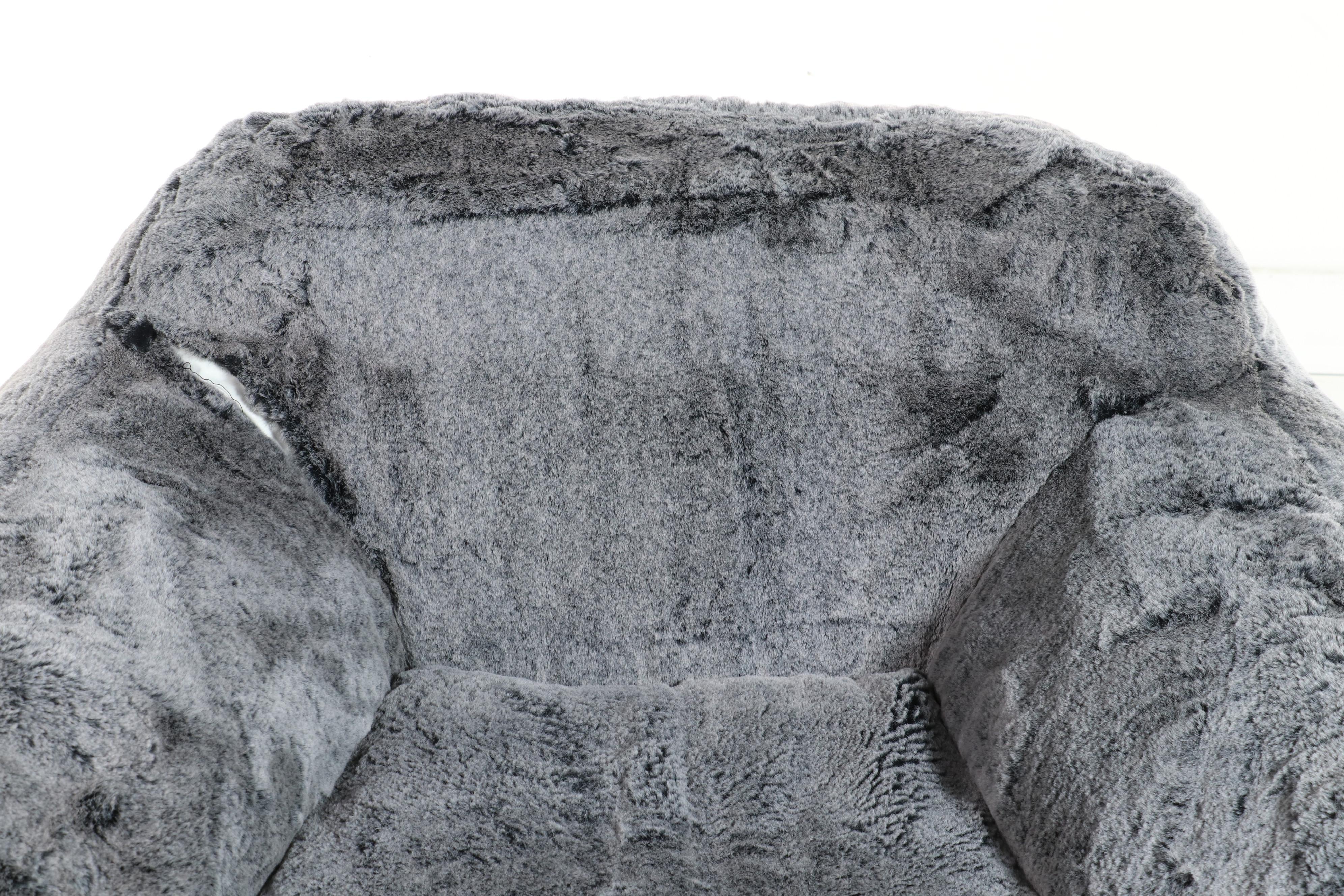 True Innovations Faux Fur Chair