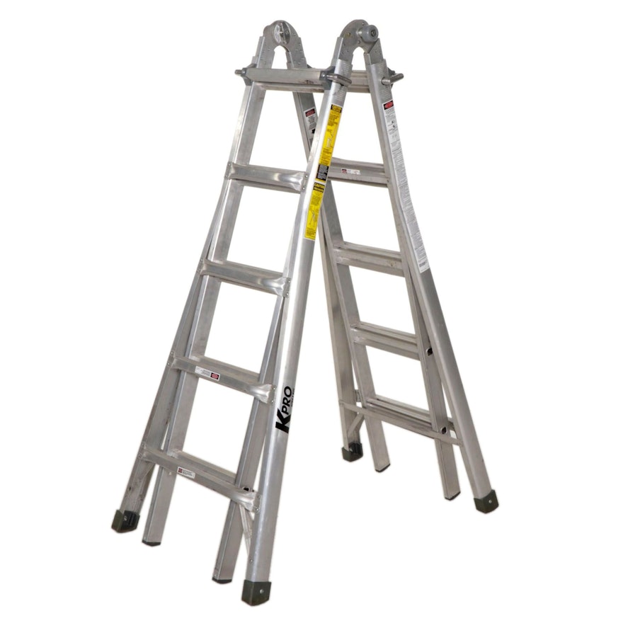 Keller KPro Aluminum Multi-Position Ladder