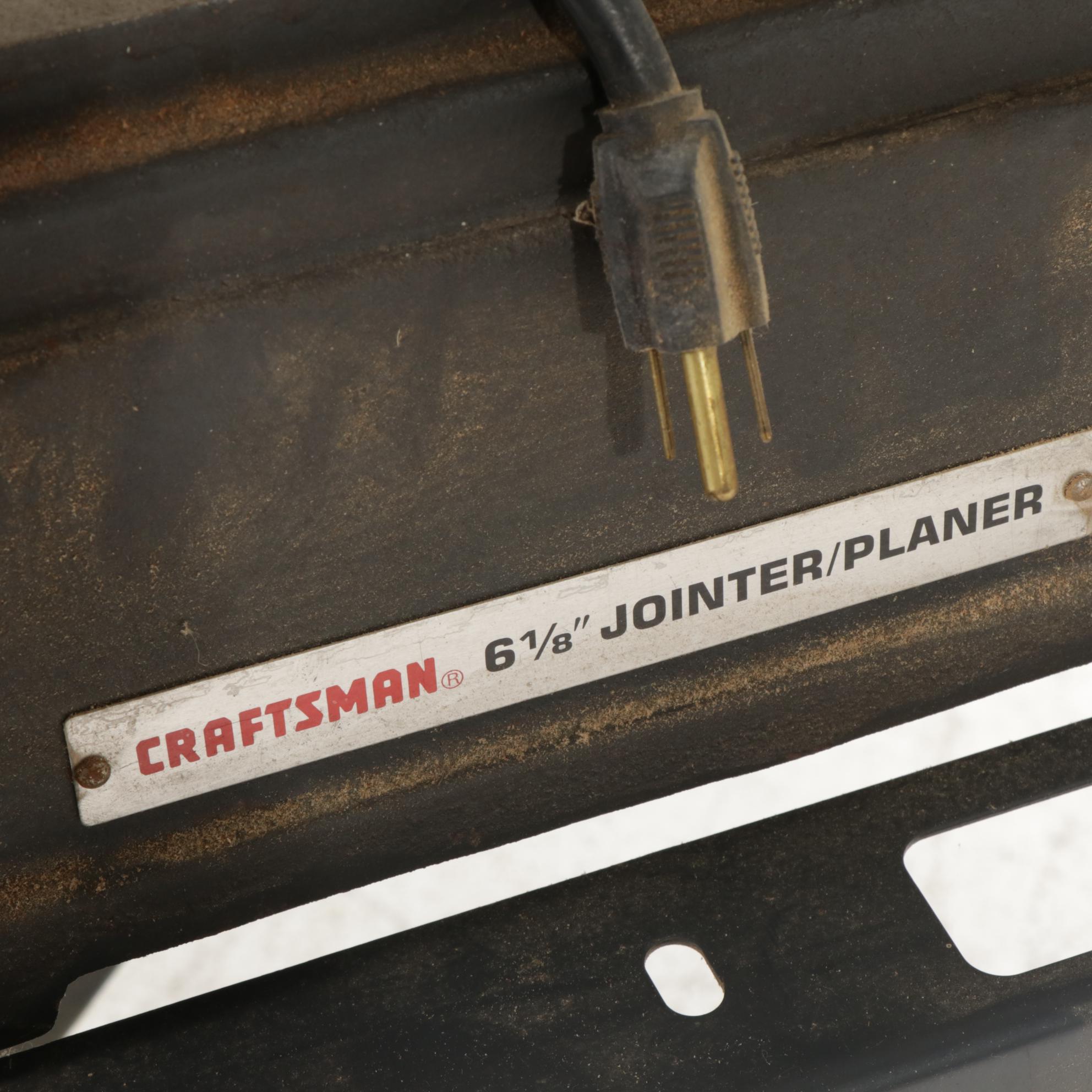 Sears Craftsman 6 1/8" Jointer/Plainer with Metal Stand