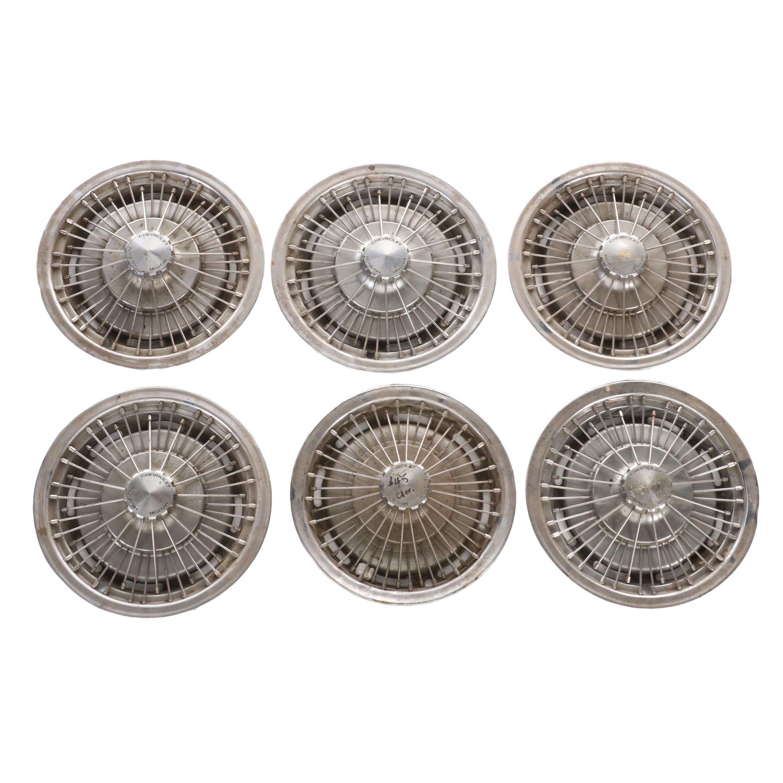 Chevrolet Chrome Spoke Wheel Covers
