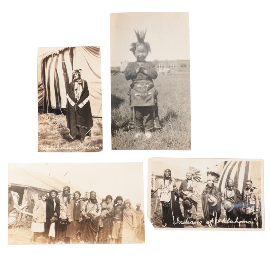 Silver Gelatin Photographs of Native Americans, 1925