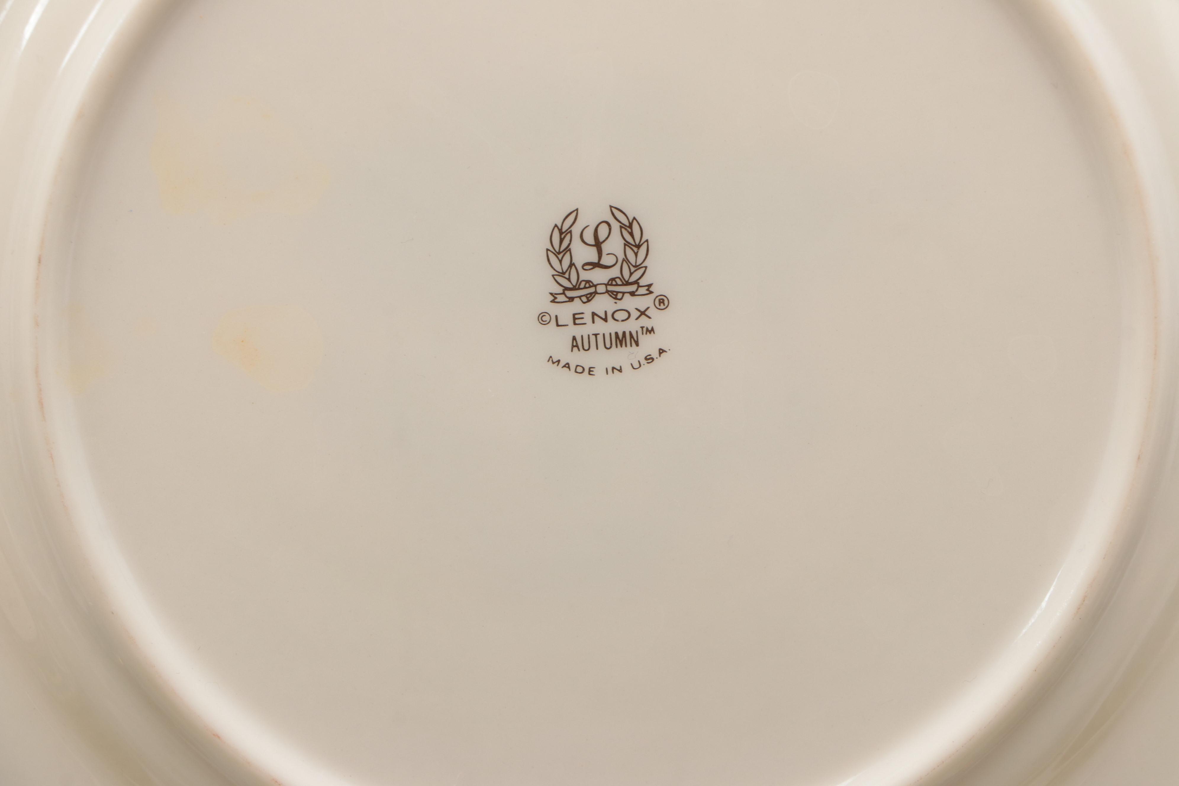 Lenox "Autumn" Bone China Dinnerware