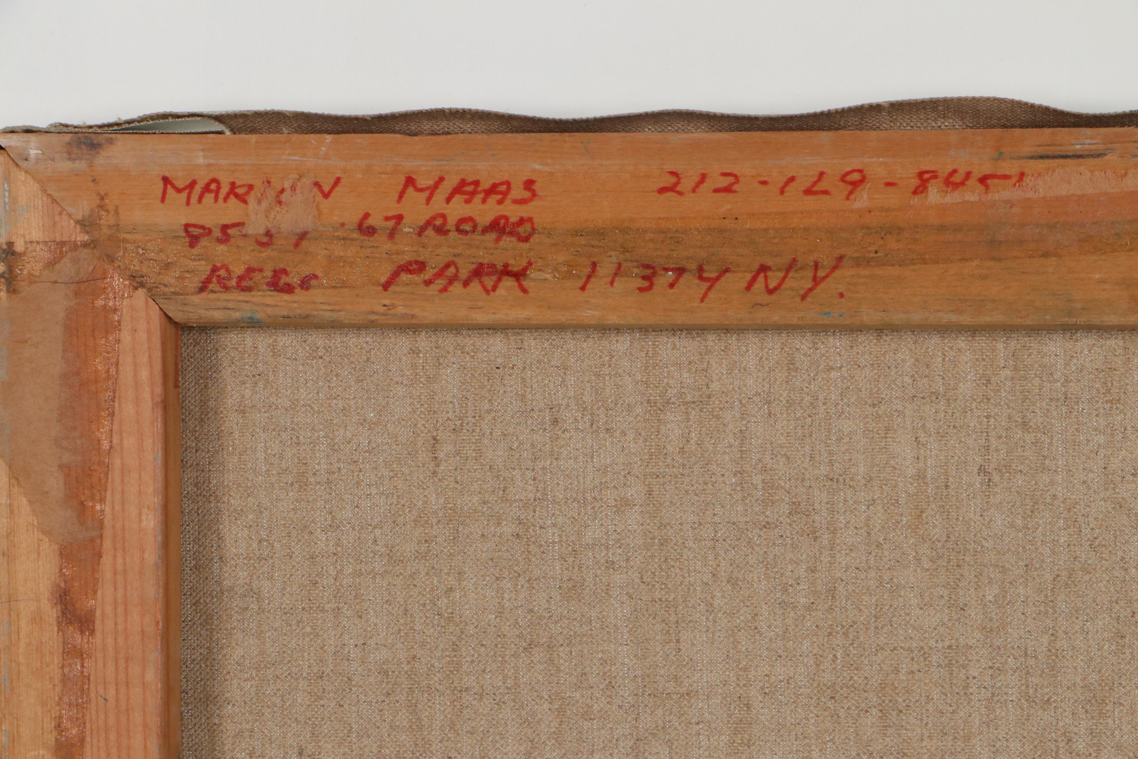 Marion Maas Landscape Oil Painting "On the Thruway"