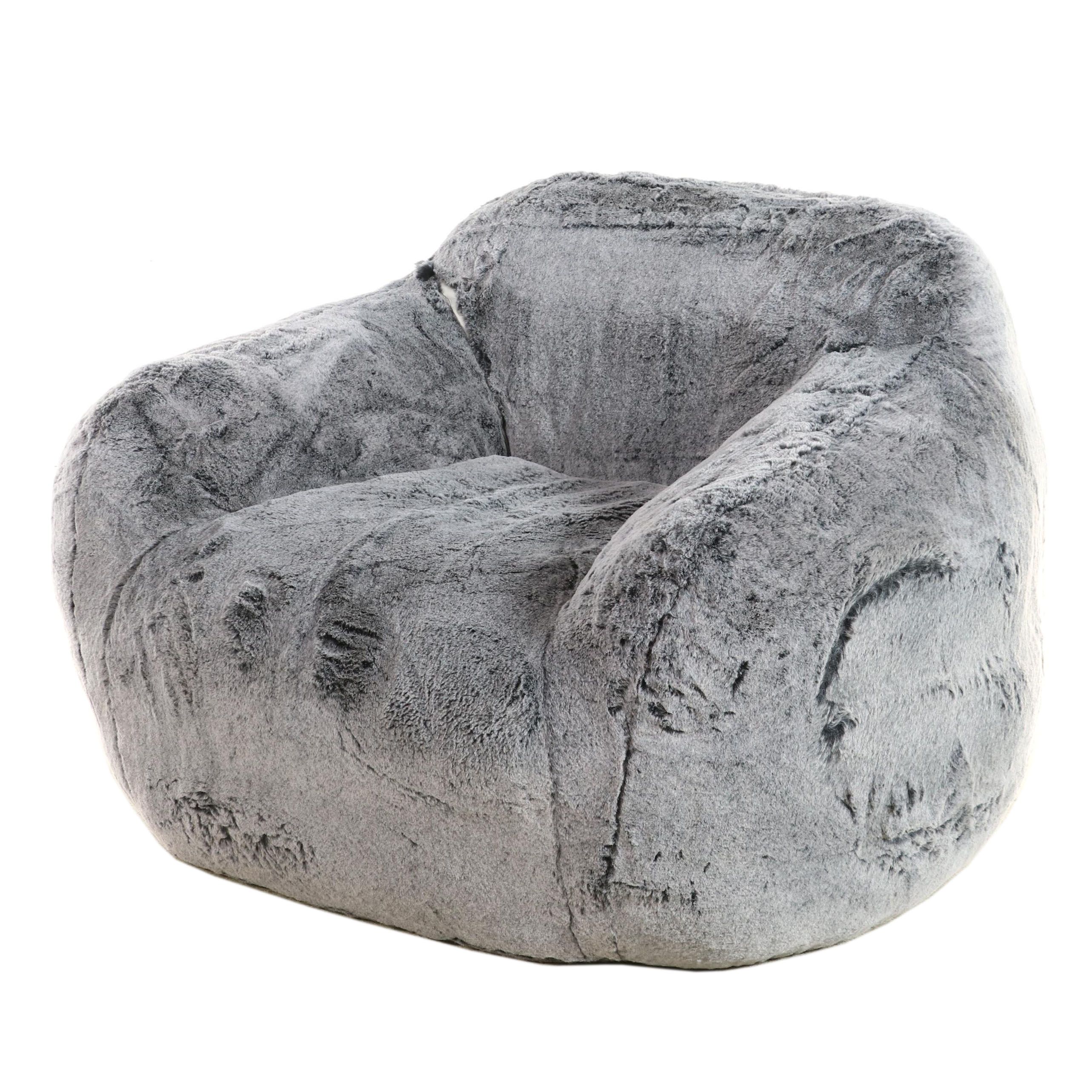 True Innovations Faux Fur Chair