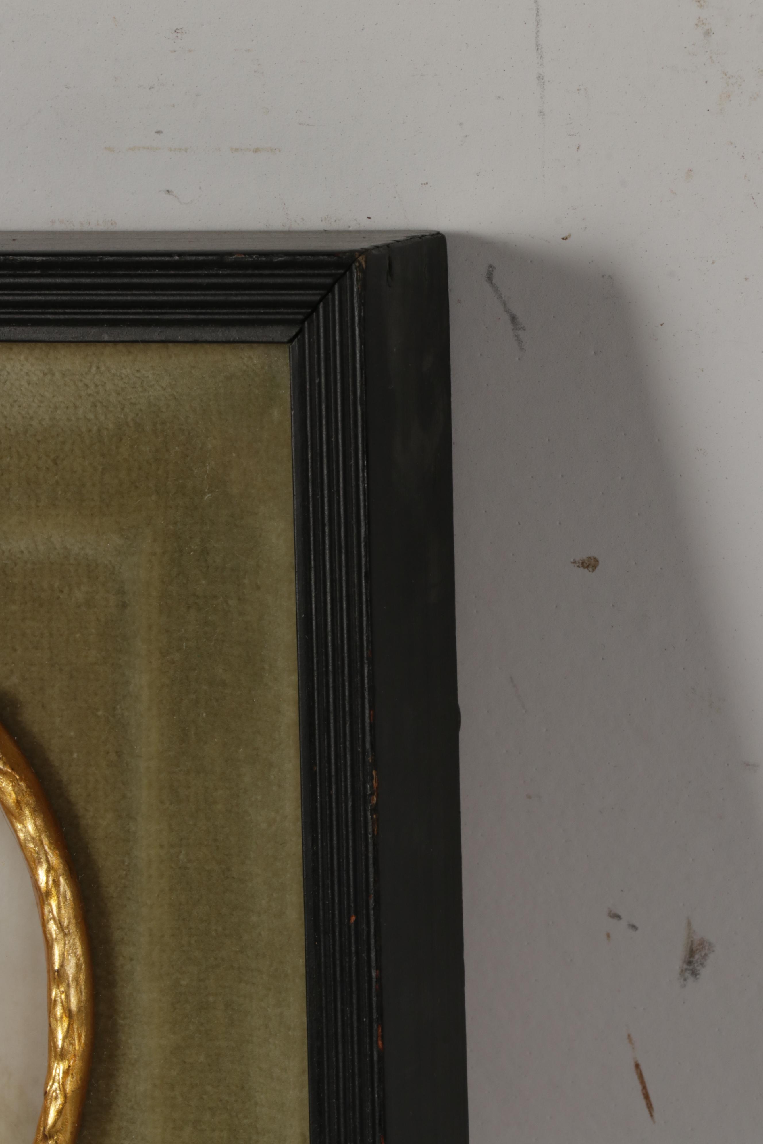 Hand-Painted Porcelain Portrait of Young Woman, Late 19th-Early 20th Century