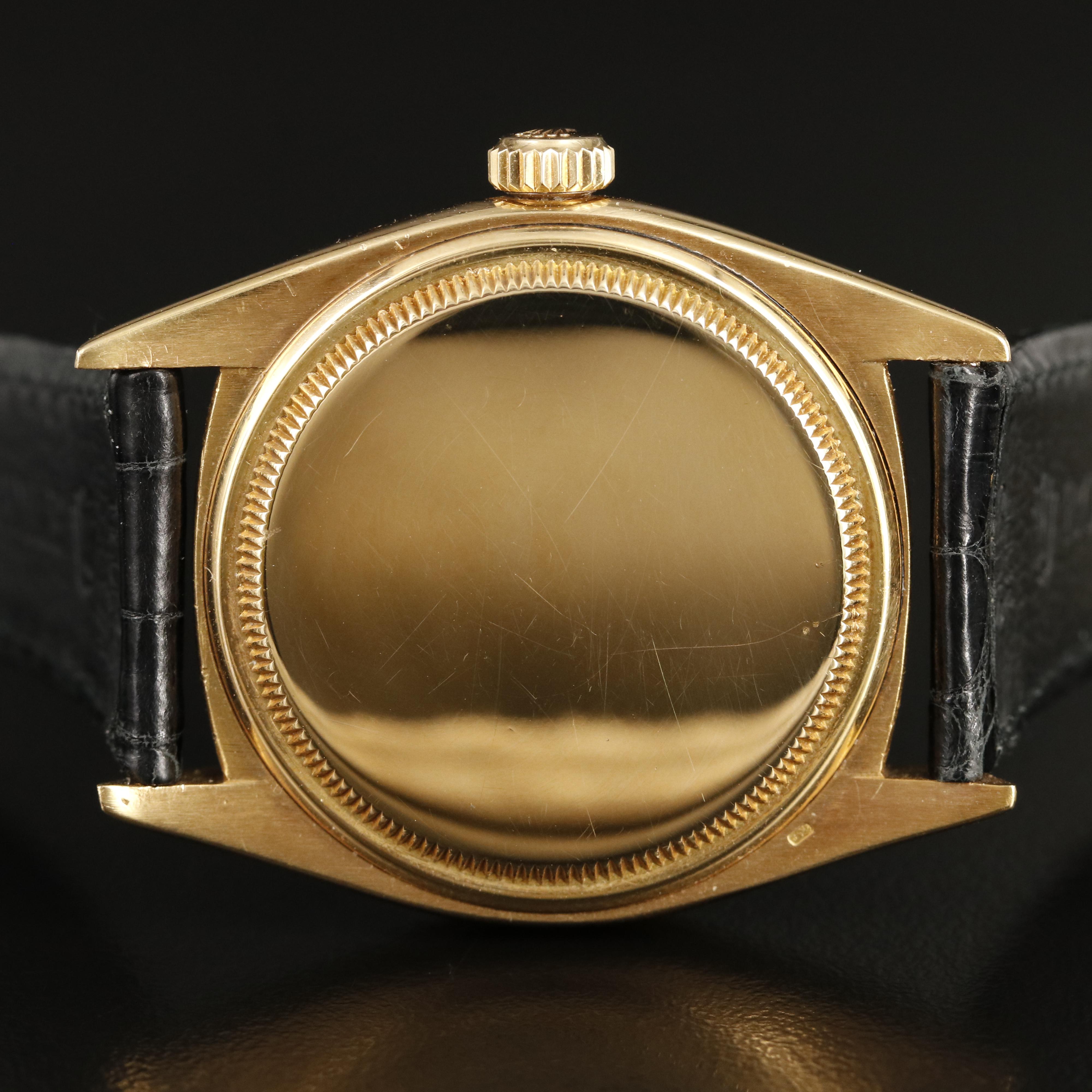 1966 Rolex Oyster Perpetual Datejust 18K Watch