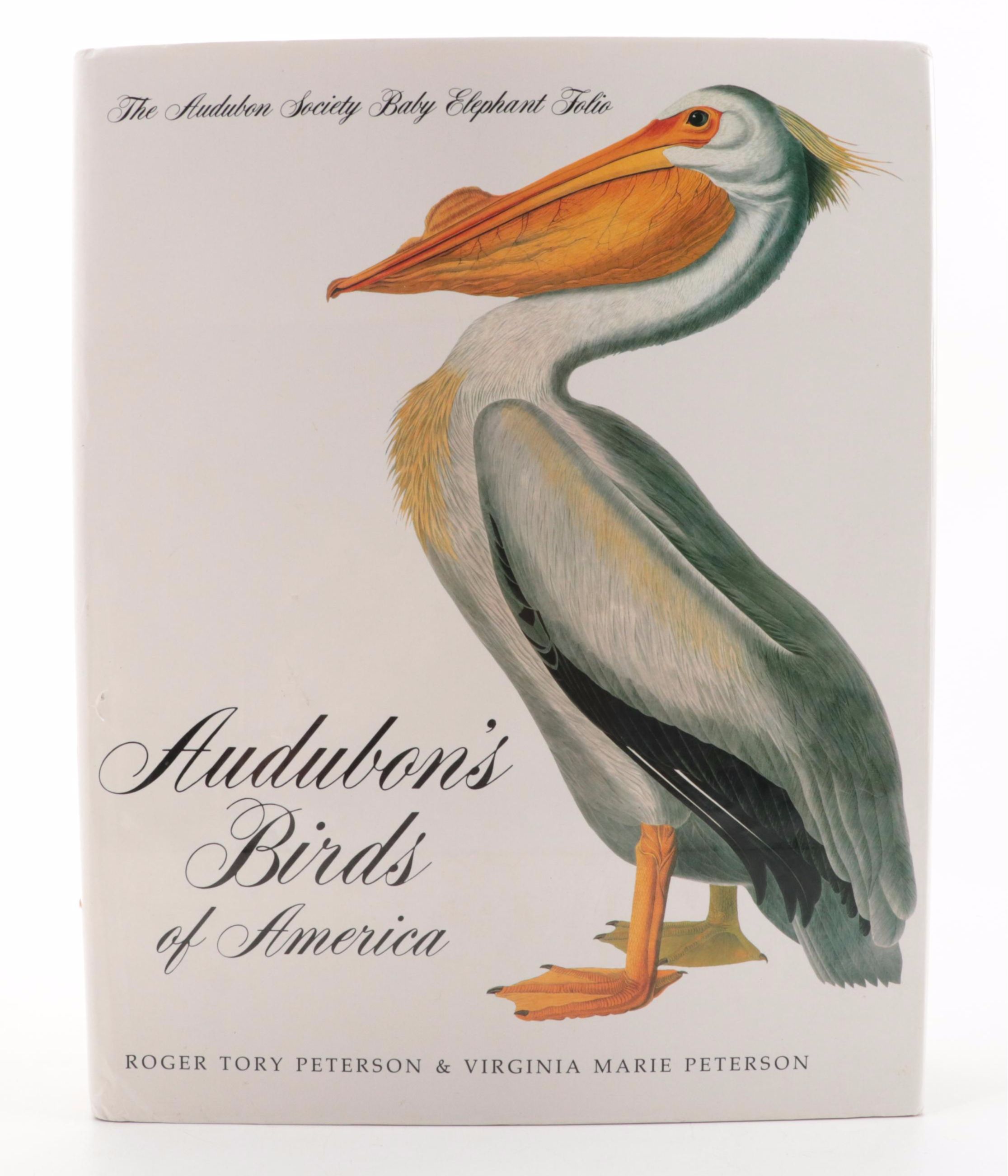 Second Edition "Audubon's Birds of America" Baby Elephant Folio by the Petersons