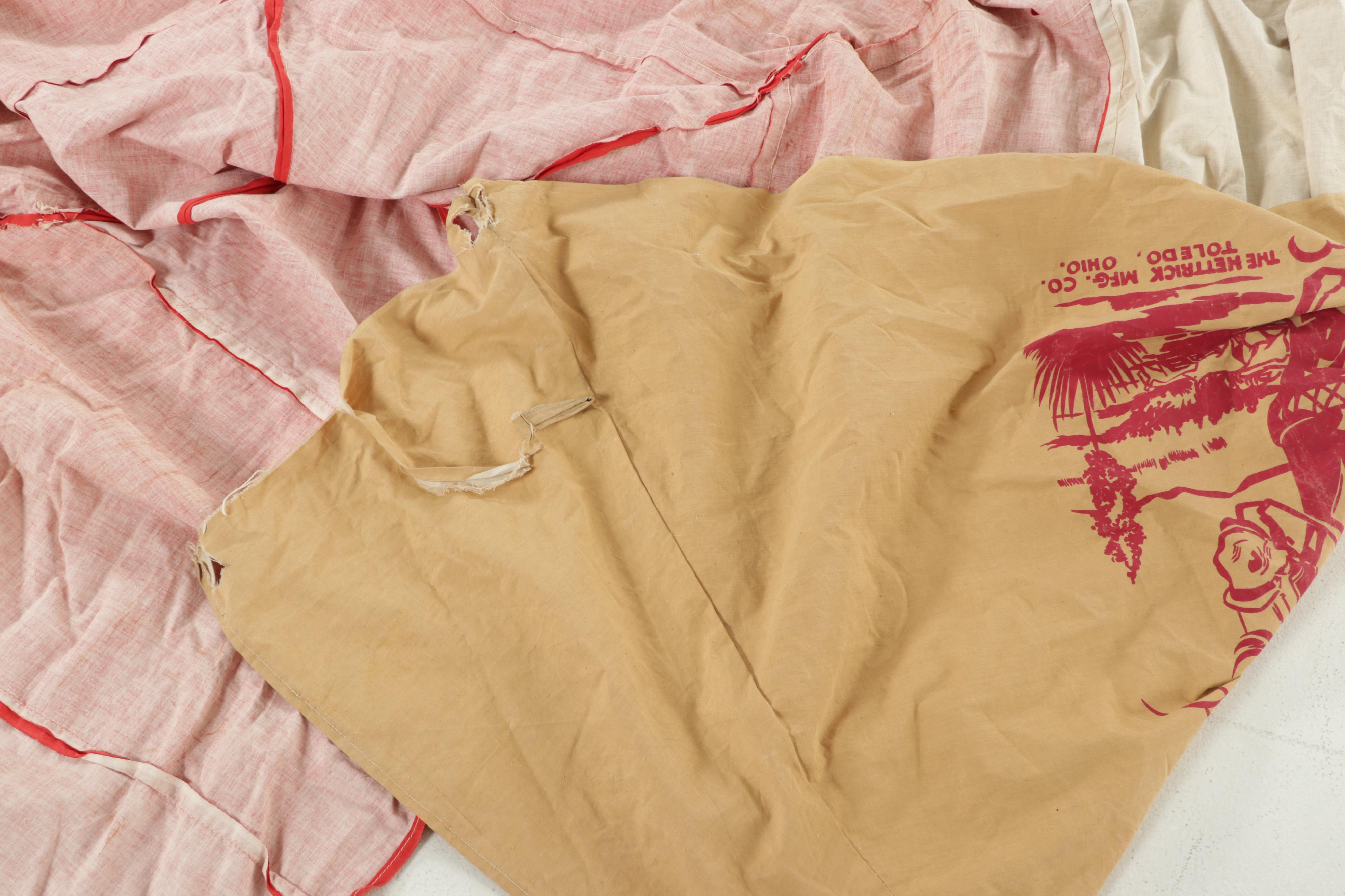 Hettrick "Roy Rogers Frontiers" Canvas Tent, Mid-20th Century