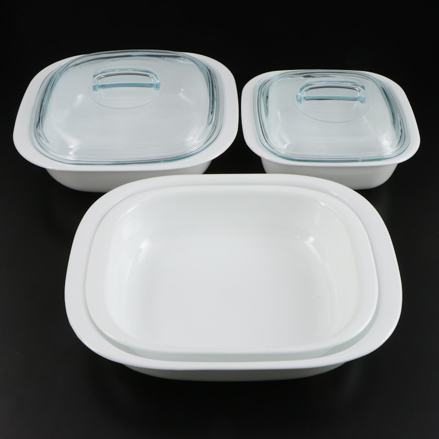 Corningware "Simply Lite" Glass Bakeware, 2008–2011