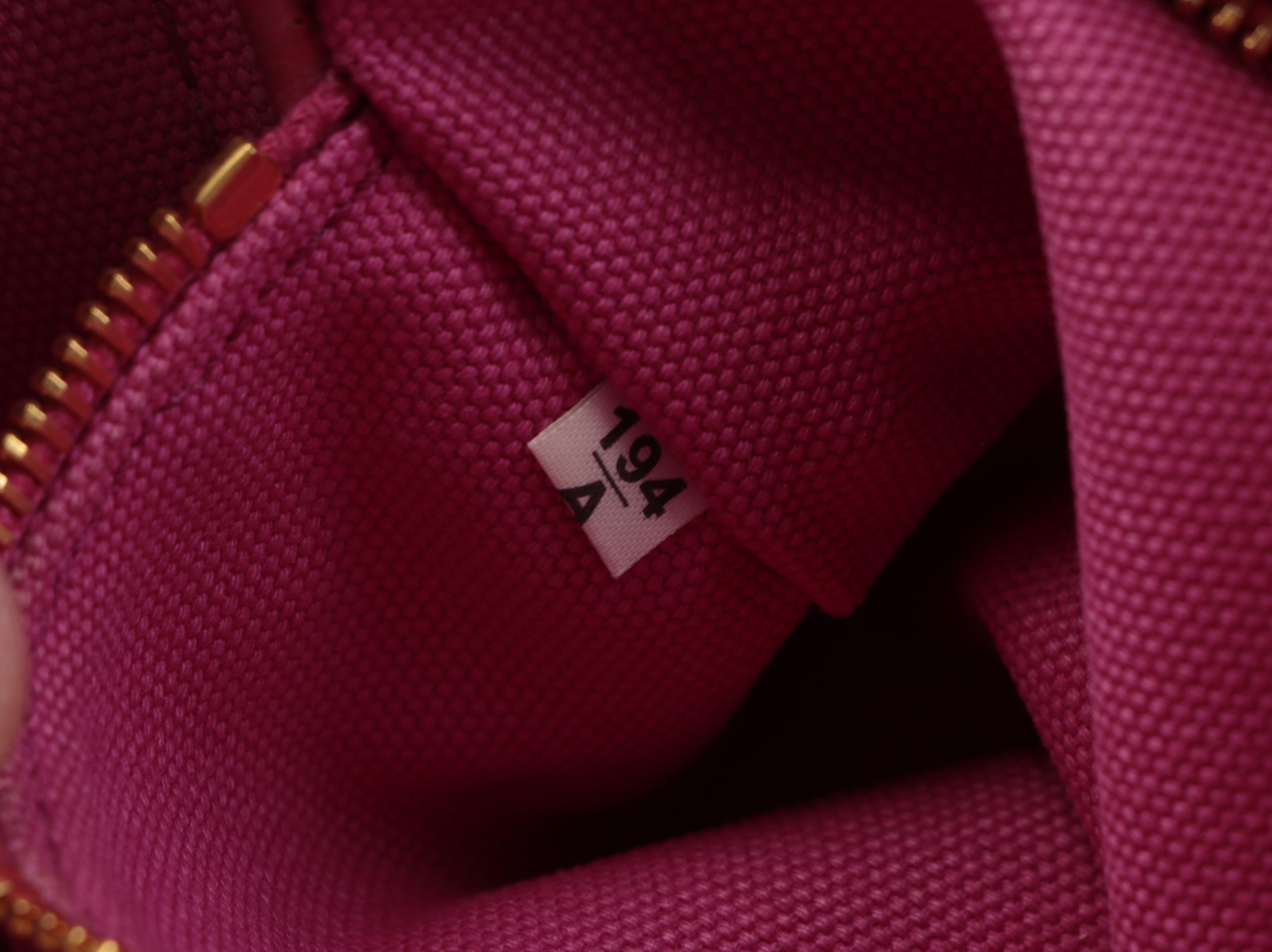 Prada Pink Canapa Canvas Tote