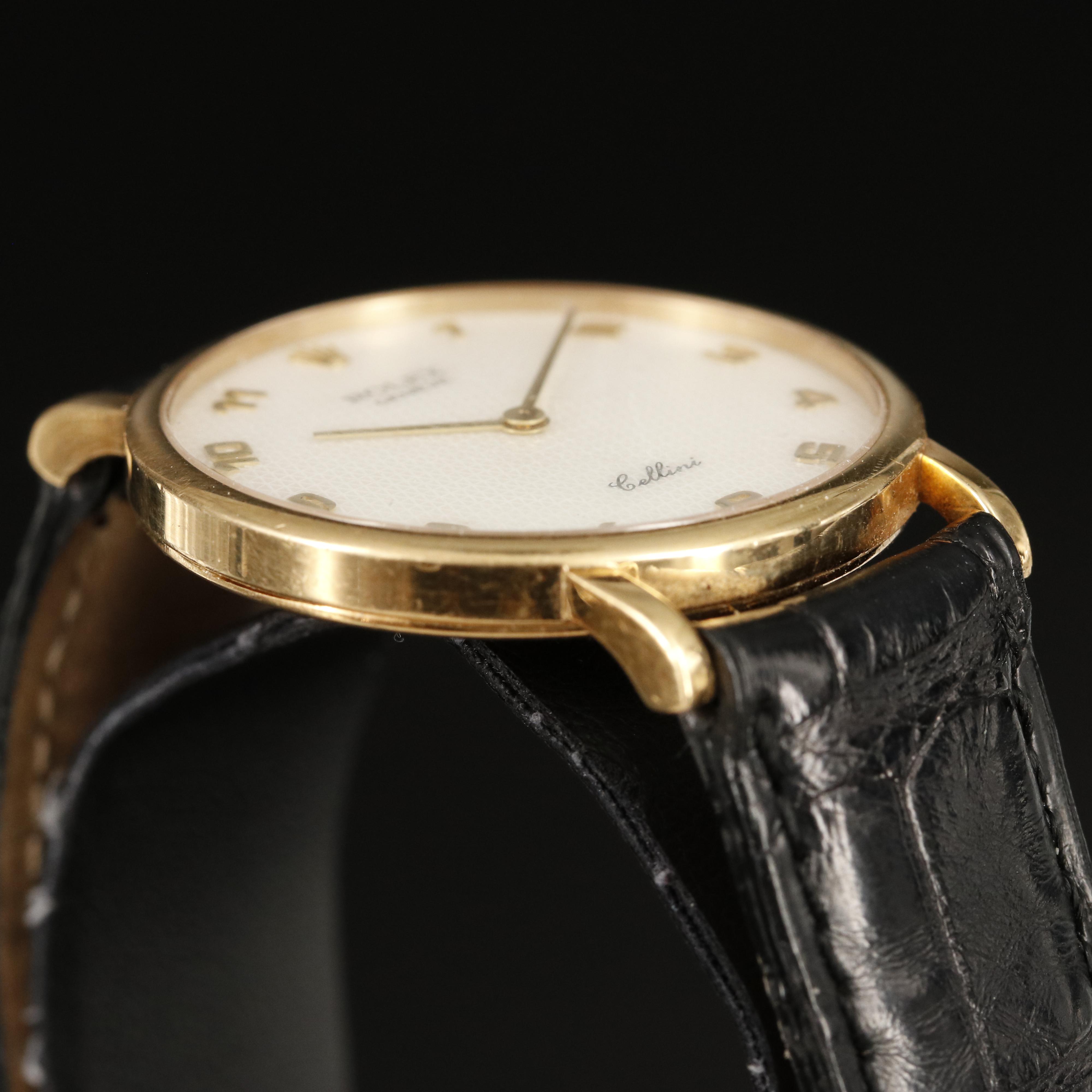 Rolex Cellini 18K Solid Gold with Mother of Pearl Dial Manual Winding Watch
