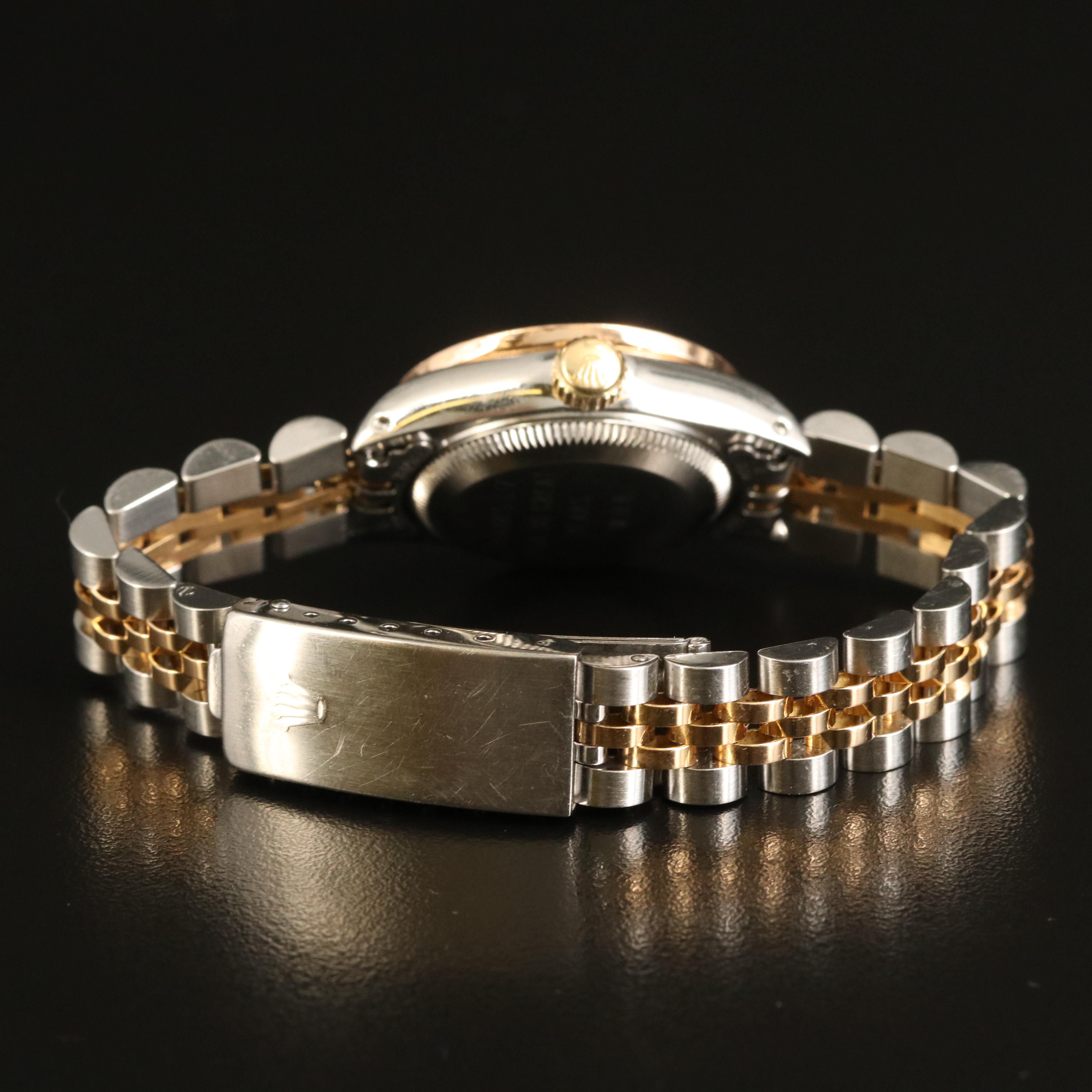 1984 Rolex Datejust Diamond Bezel Watch