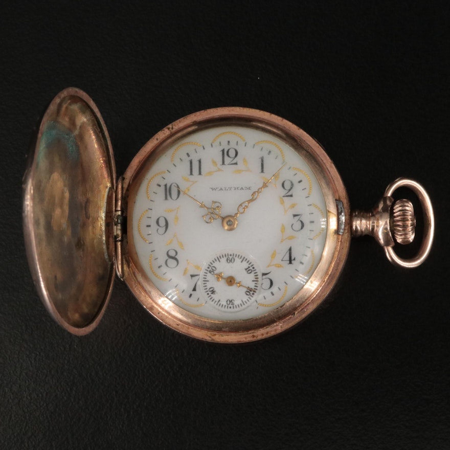 1903 American Waltham Hunting Case Pocket Watch