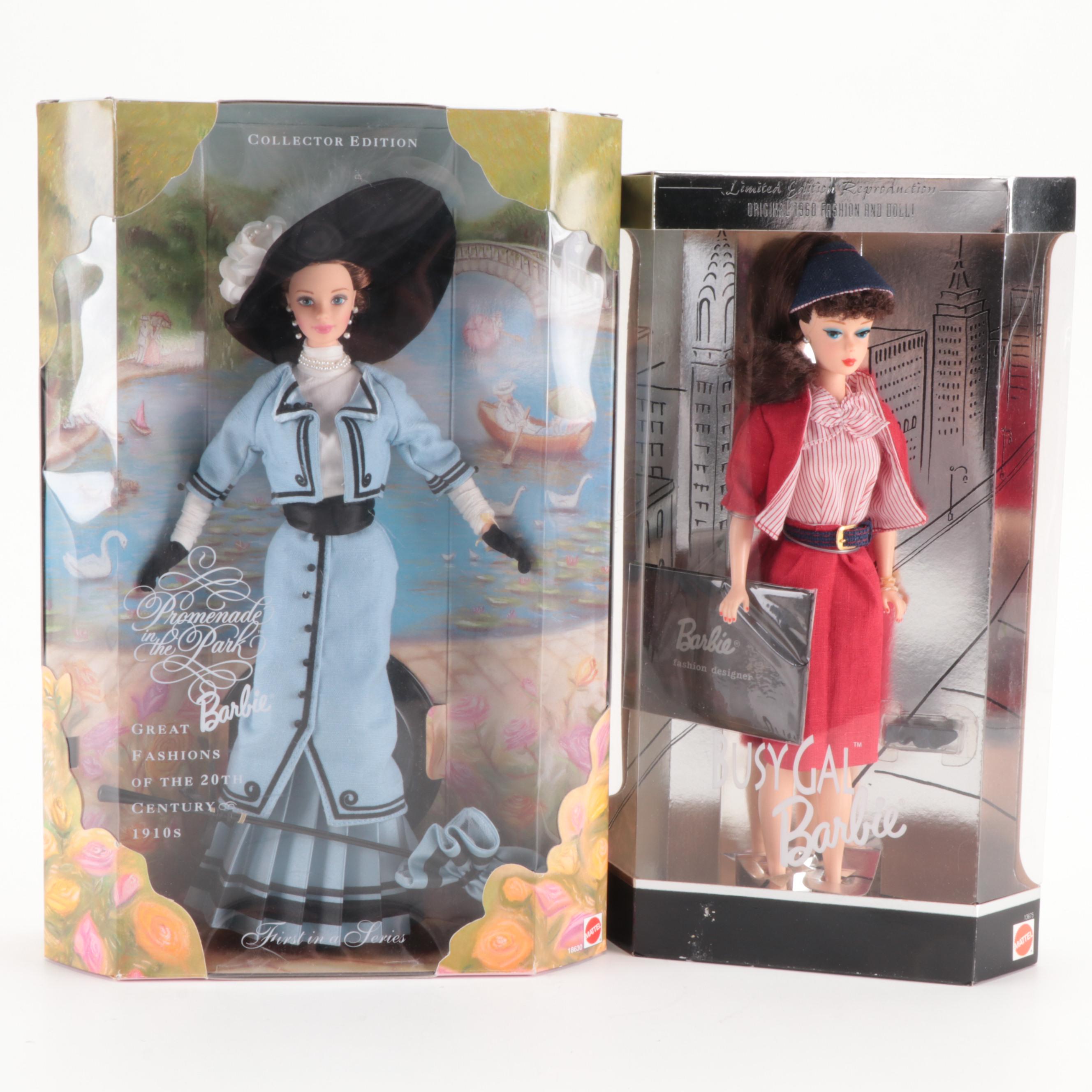 Mattel "Dolls of the World Collection" and Other Limited Edition Barbies