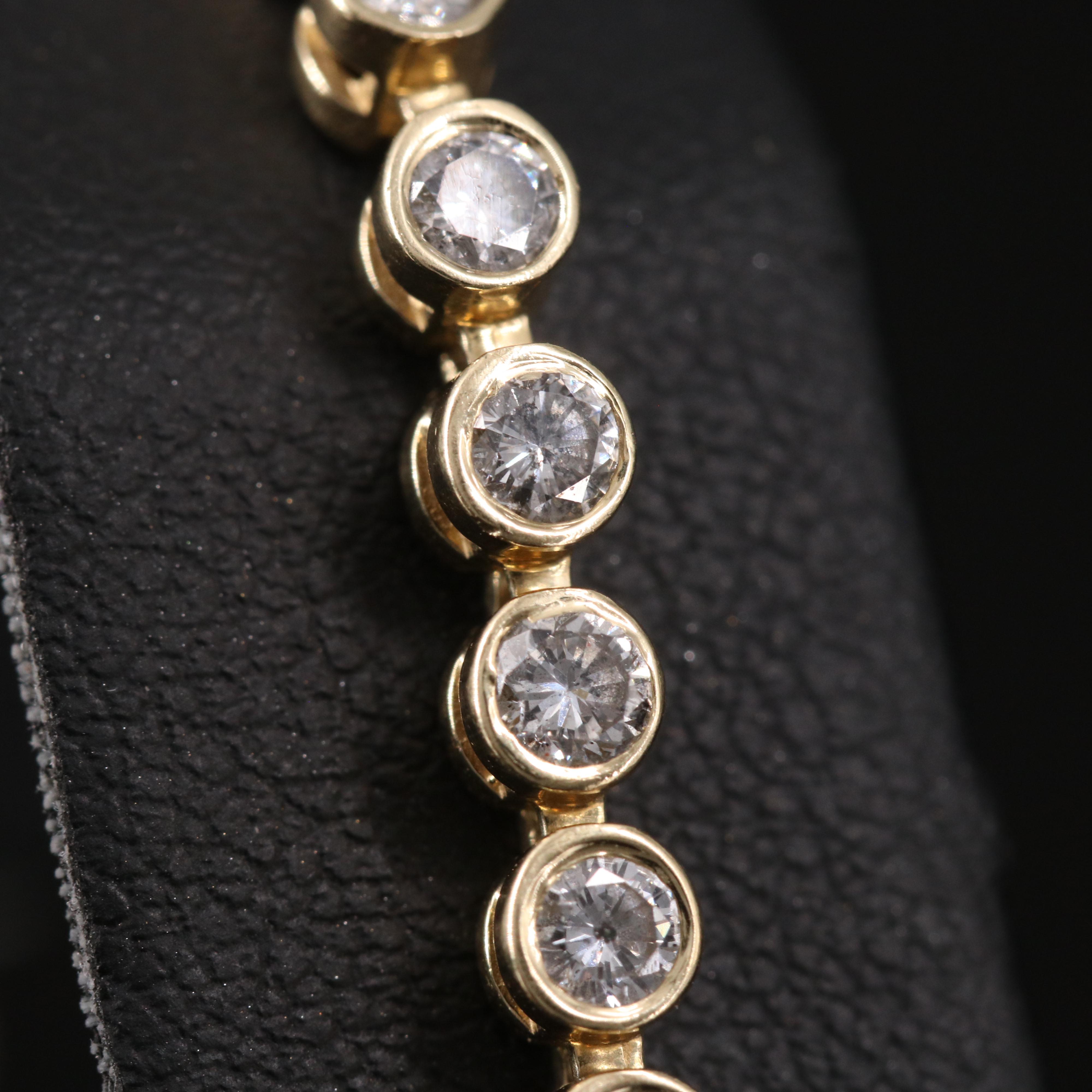 14K 3.03 CTW Diamond Line Bracelet