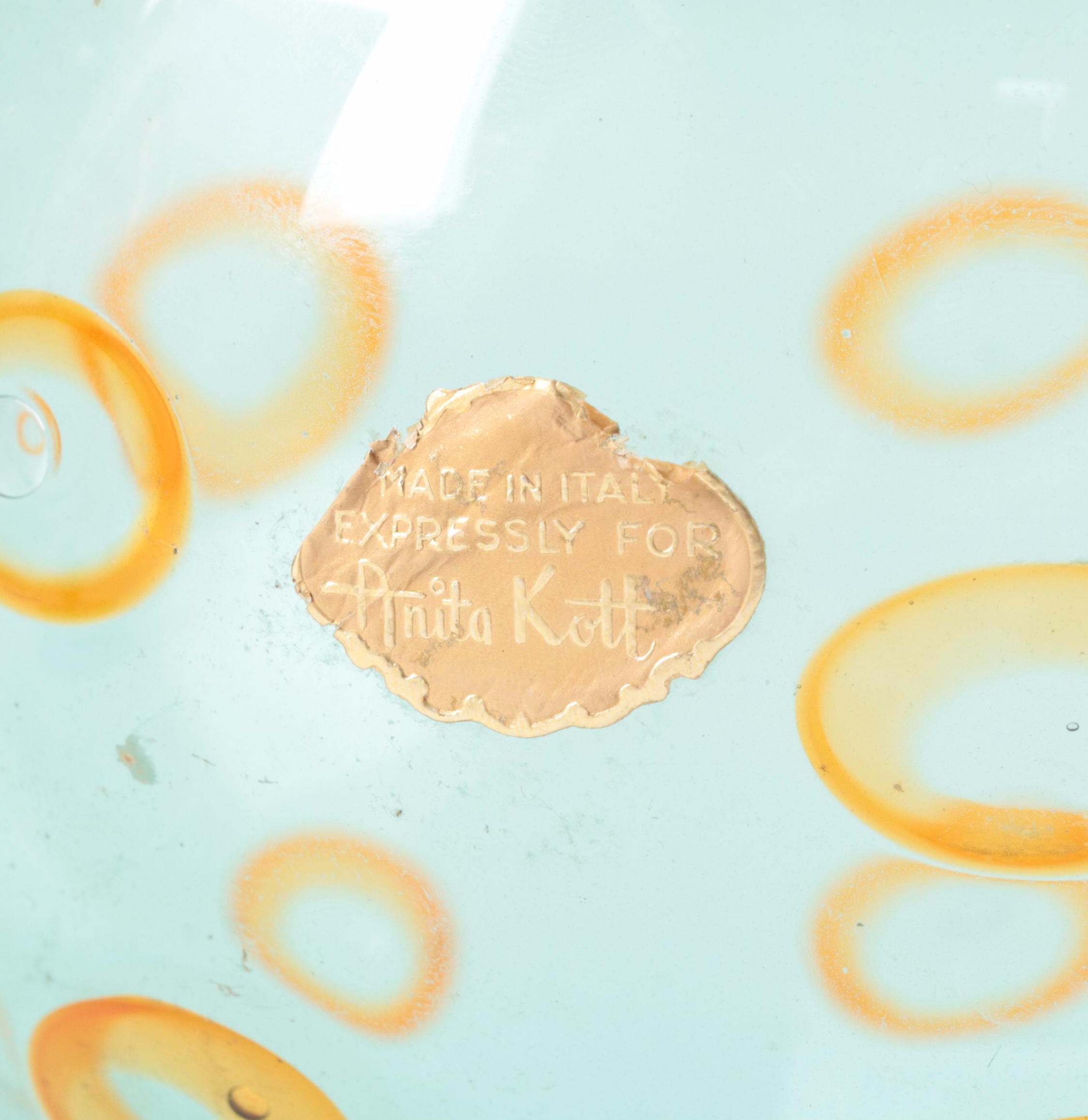 Italian Blown for Anita Kott Alessandro Pianon for Vistosi Style Art Glass Birds