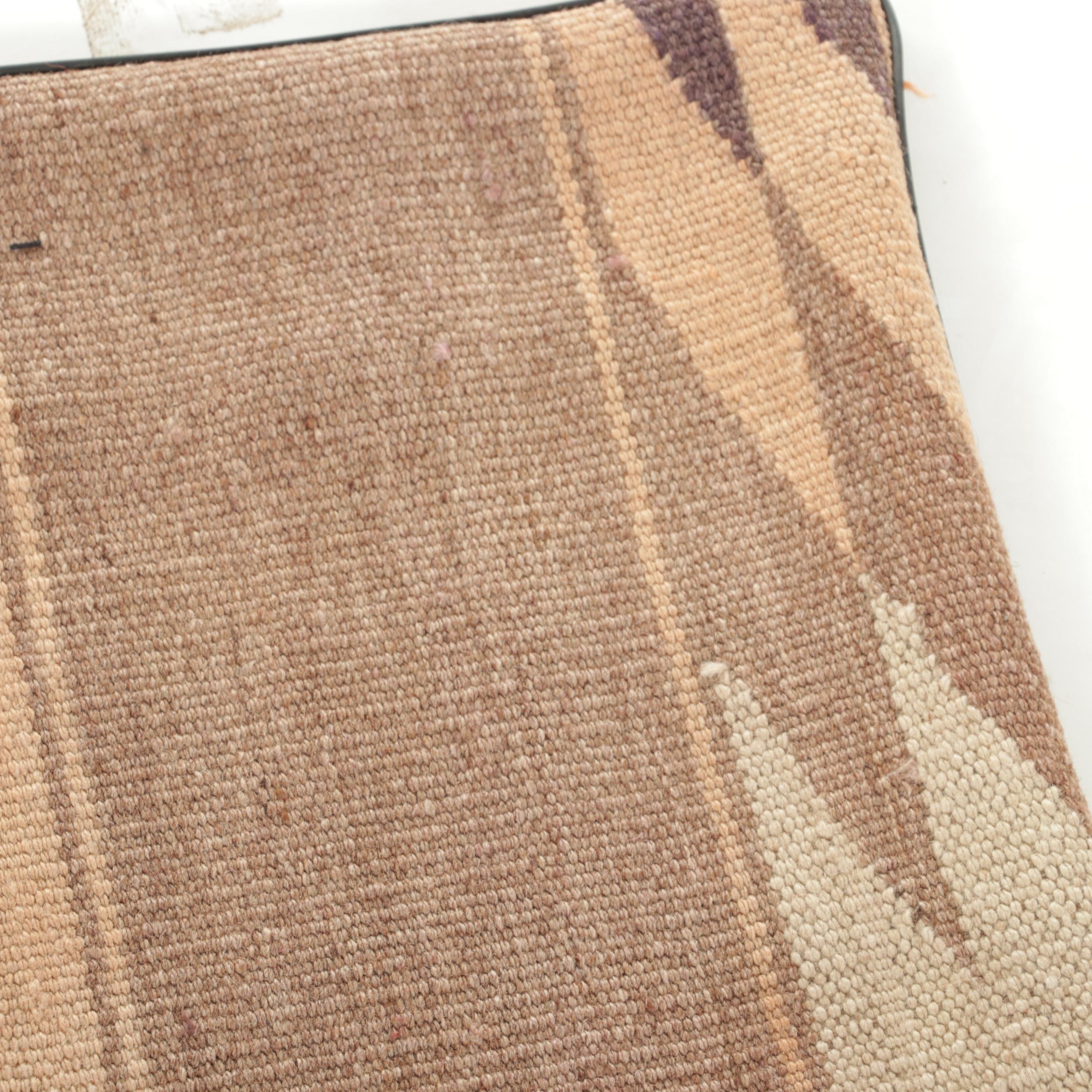 Handwoven Kilim Face Accent Pillow Covers