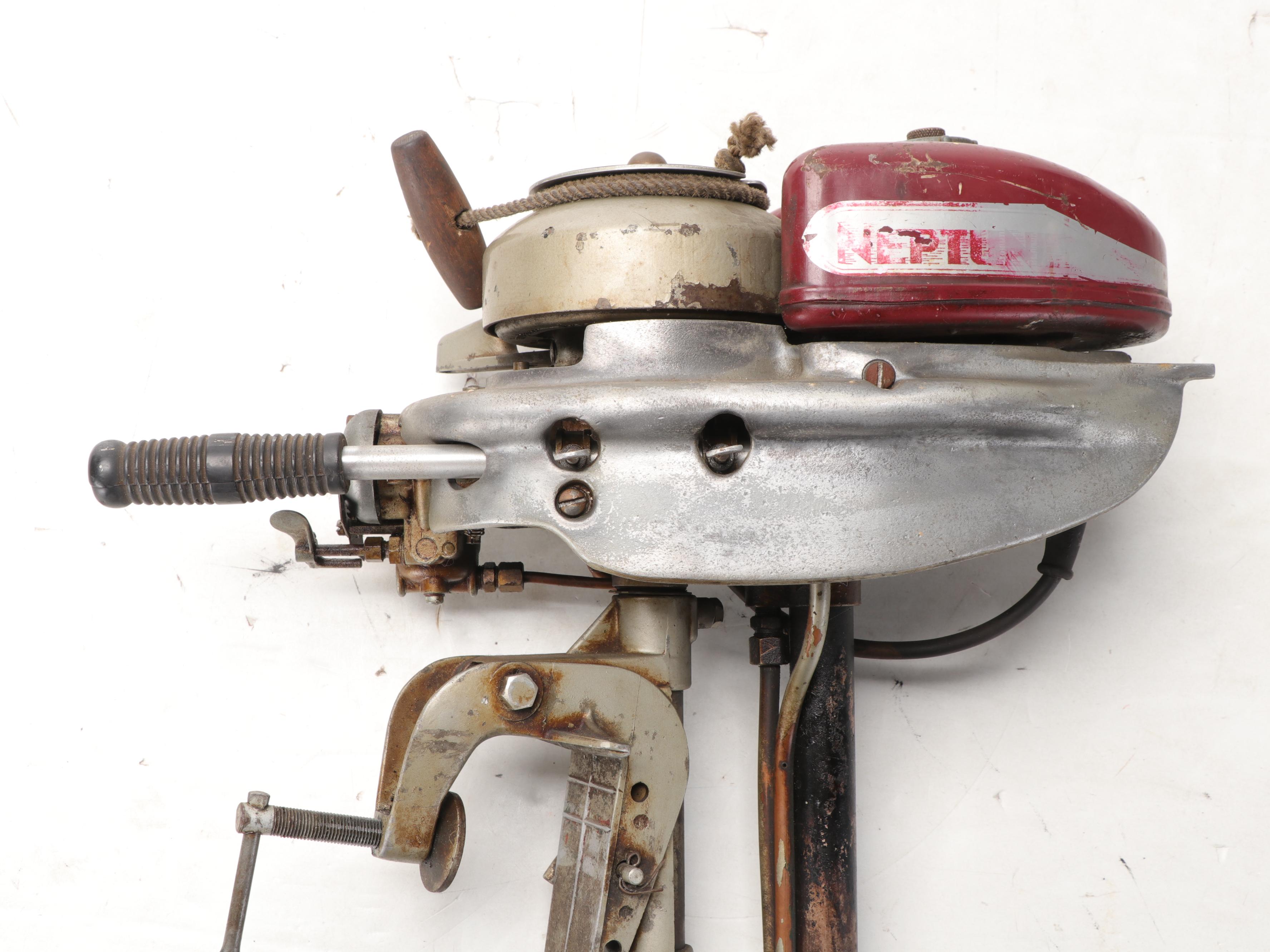 Neptune Model AA1 Outboard Boat Motor, Mid-20th Century