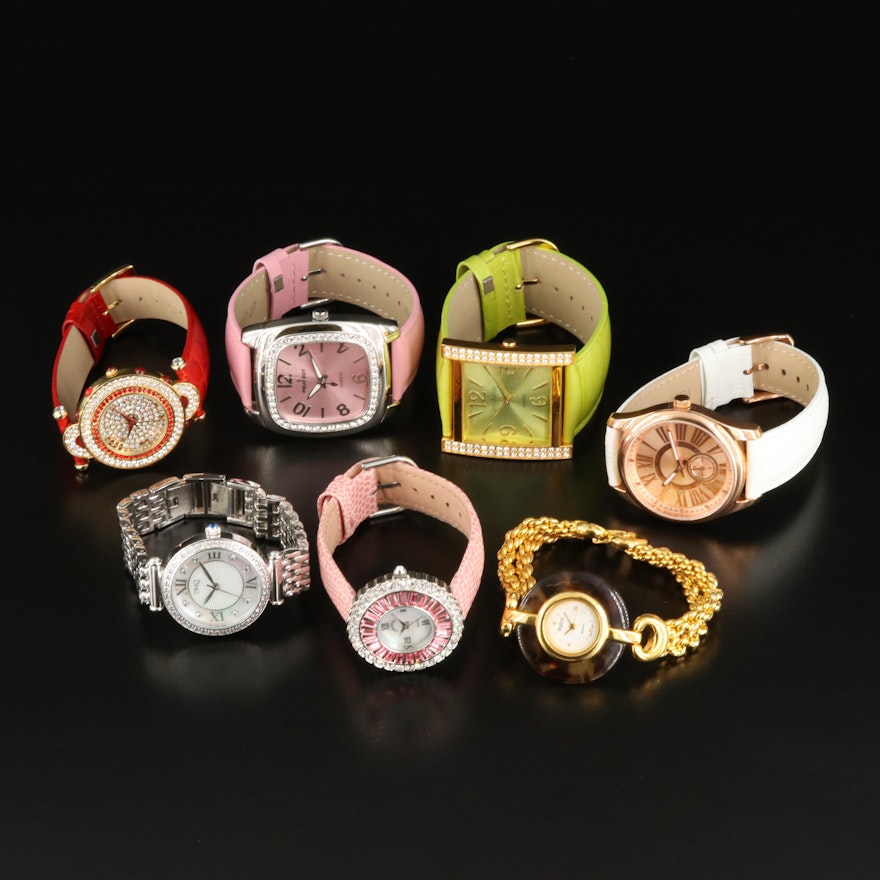 Collection of Seven Fashion Watches