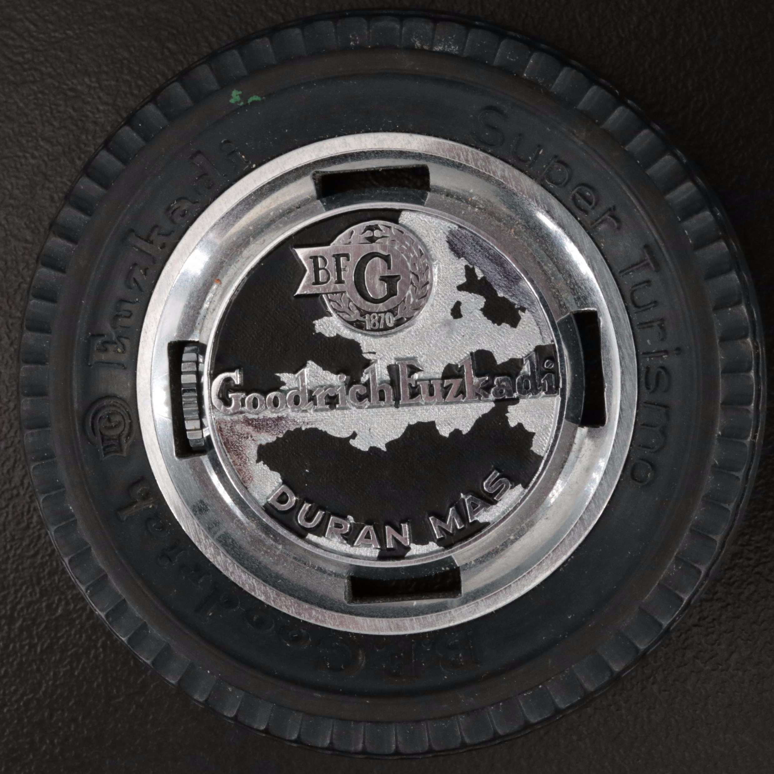 Vintage Hand Wind Swiss Watch in B.F. Goodrich Tire Case For The Mexican Market